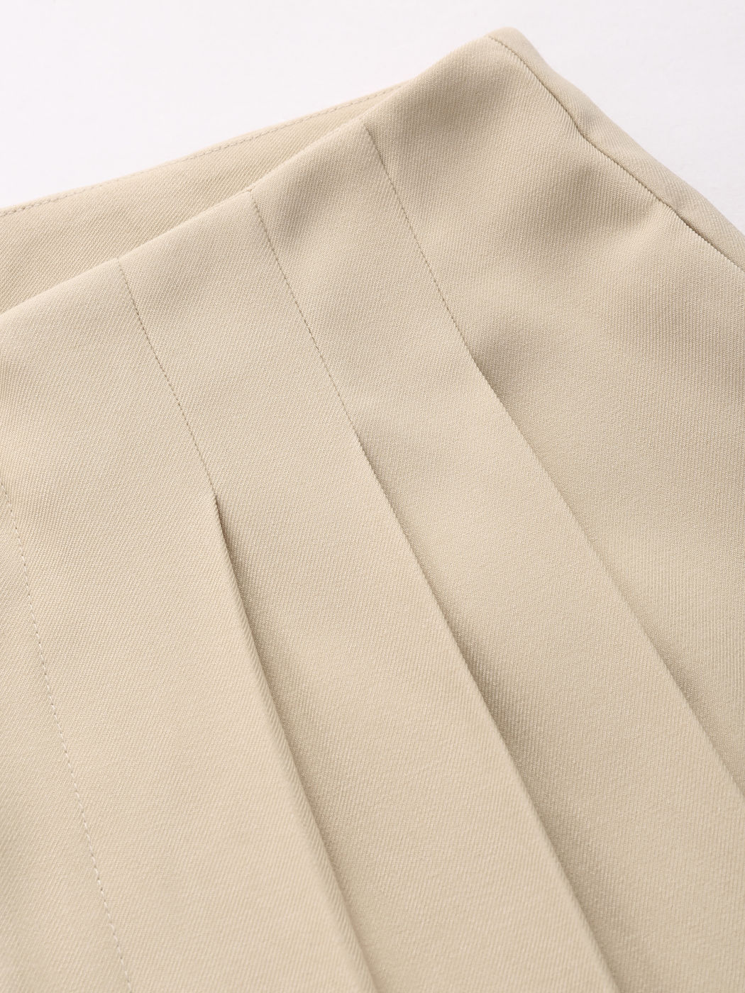  Mittlere Taille Solid Reißverschluss Weite Bein Hosen