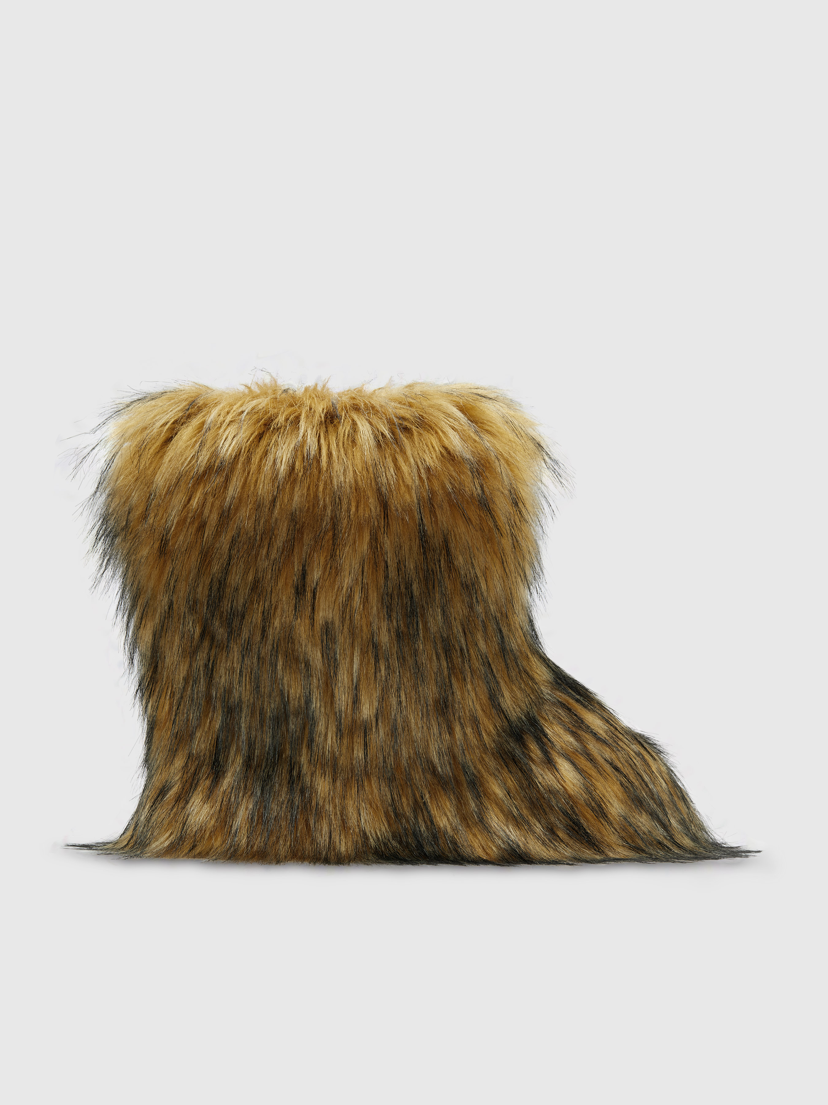 Furry Ankle Boots For Music Festival/Live House Party