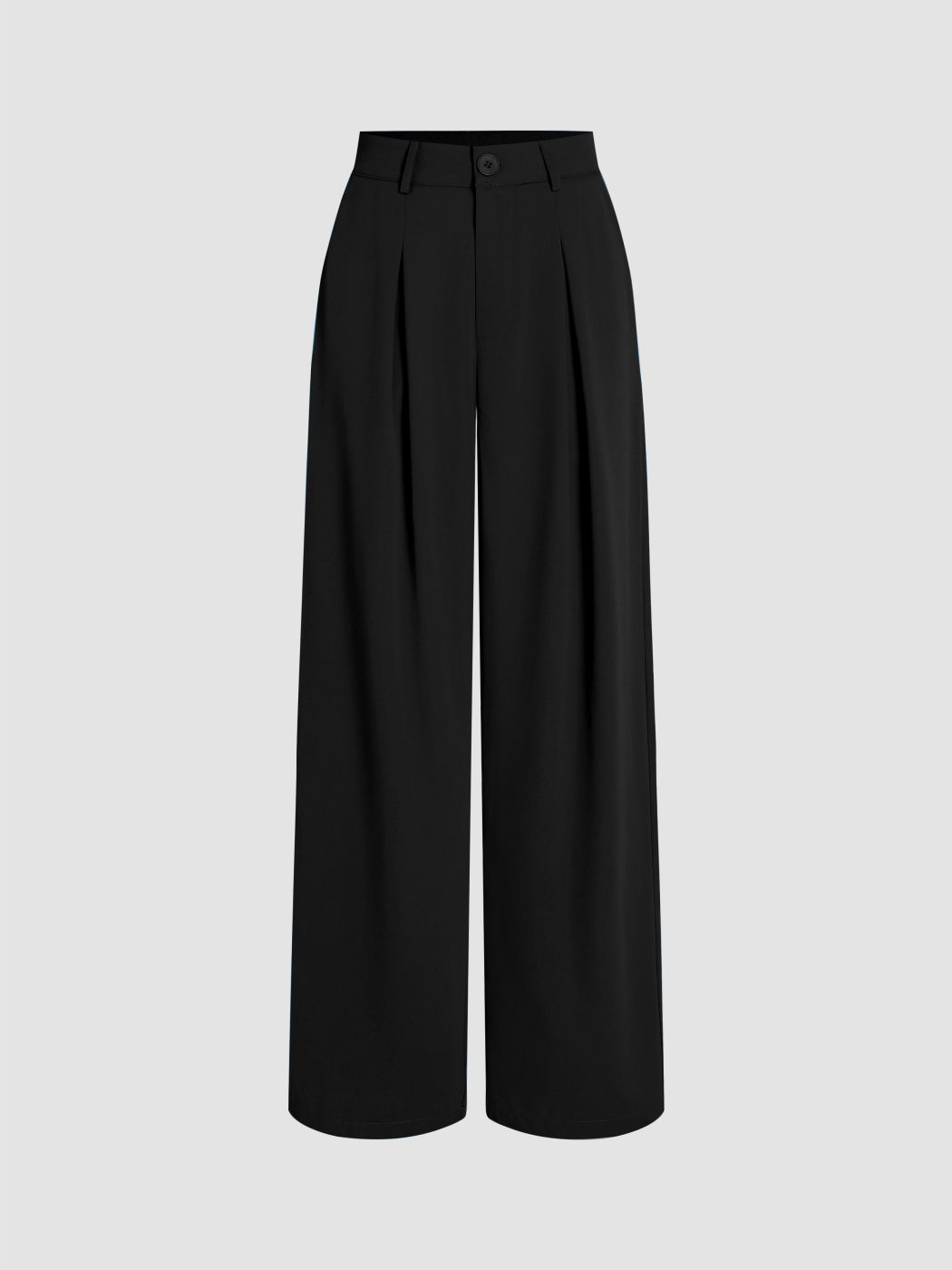 Pleated Weite Bein Hosen