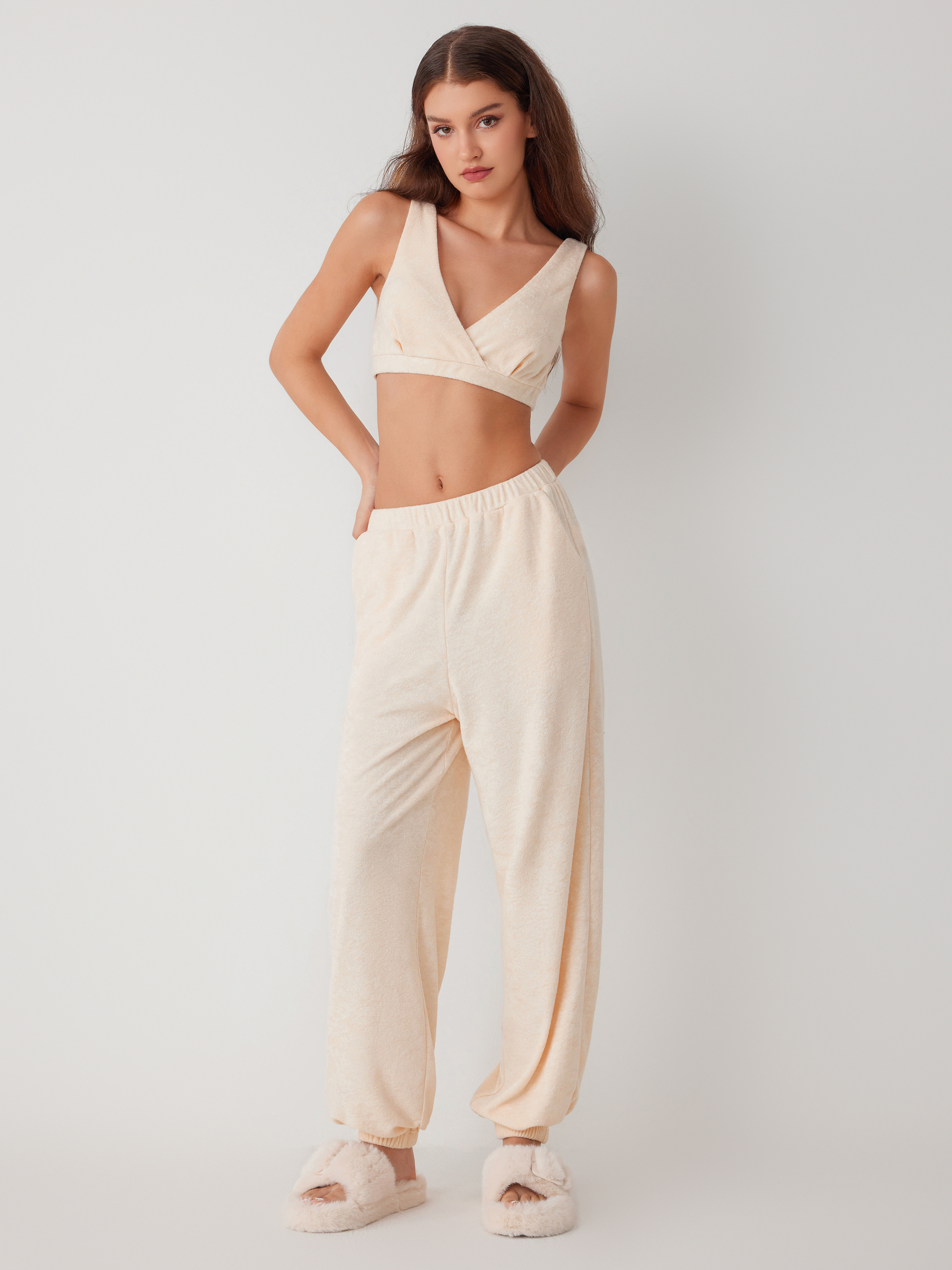 パンツ indepict sweat lounge pants smoke beige indepict sweat lounge pants smoke beige