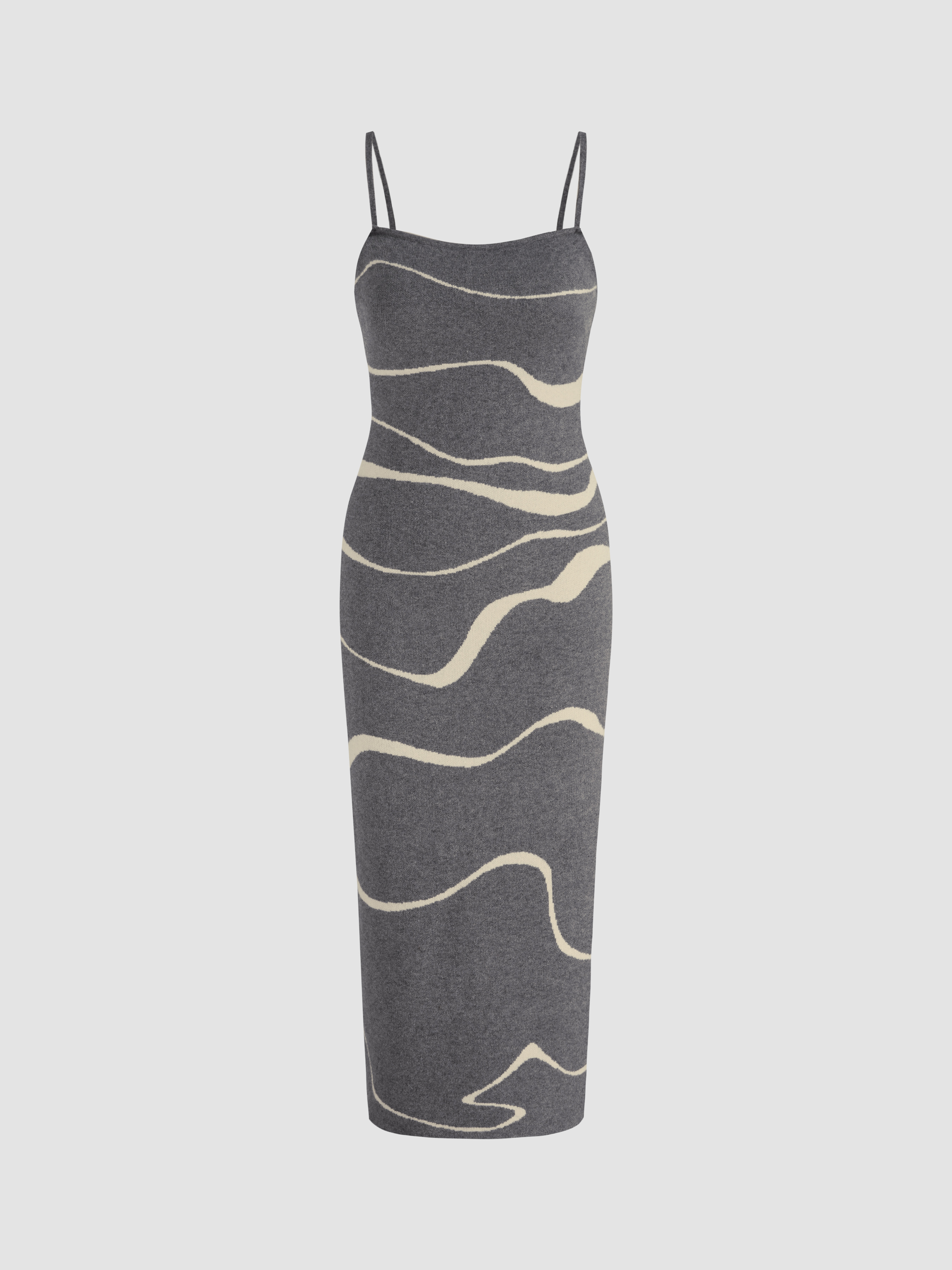 大人気☆【FETICO】STRIPE KNIT CAMI DRESS FETICO(フェティコ)のSTRIPE KNIT CAMI DRESS(ドレス)の通販