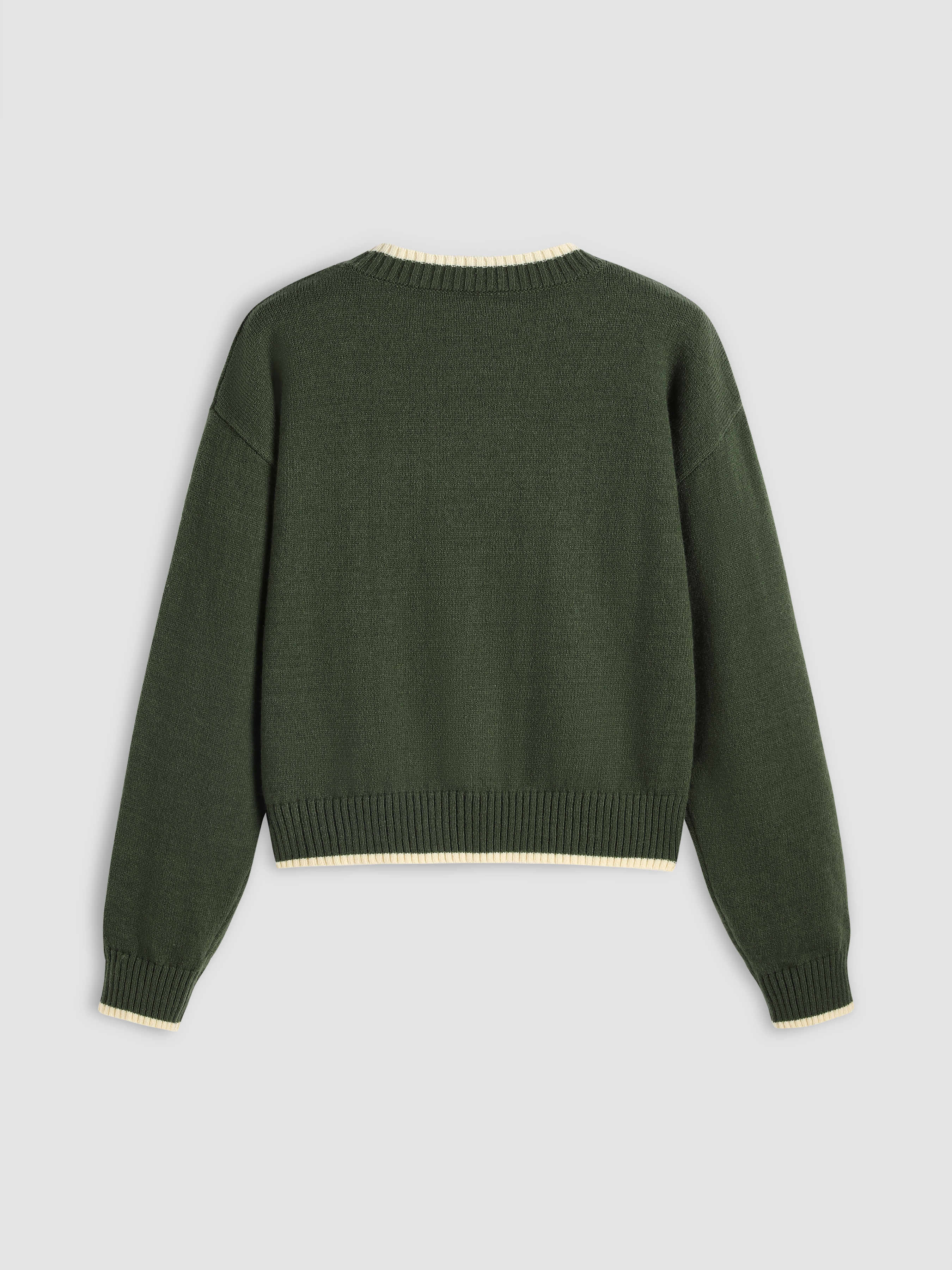 ニット・セーター CPGN STUDIO Doodle Bear Round Knit 5MM230 Item CPGN Doodle Bear Round Knit Cream | GVG