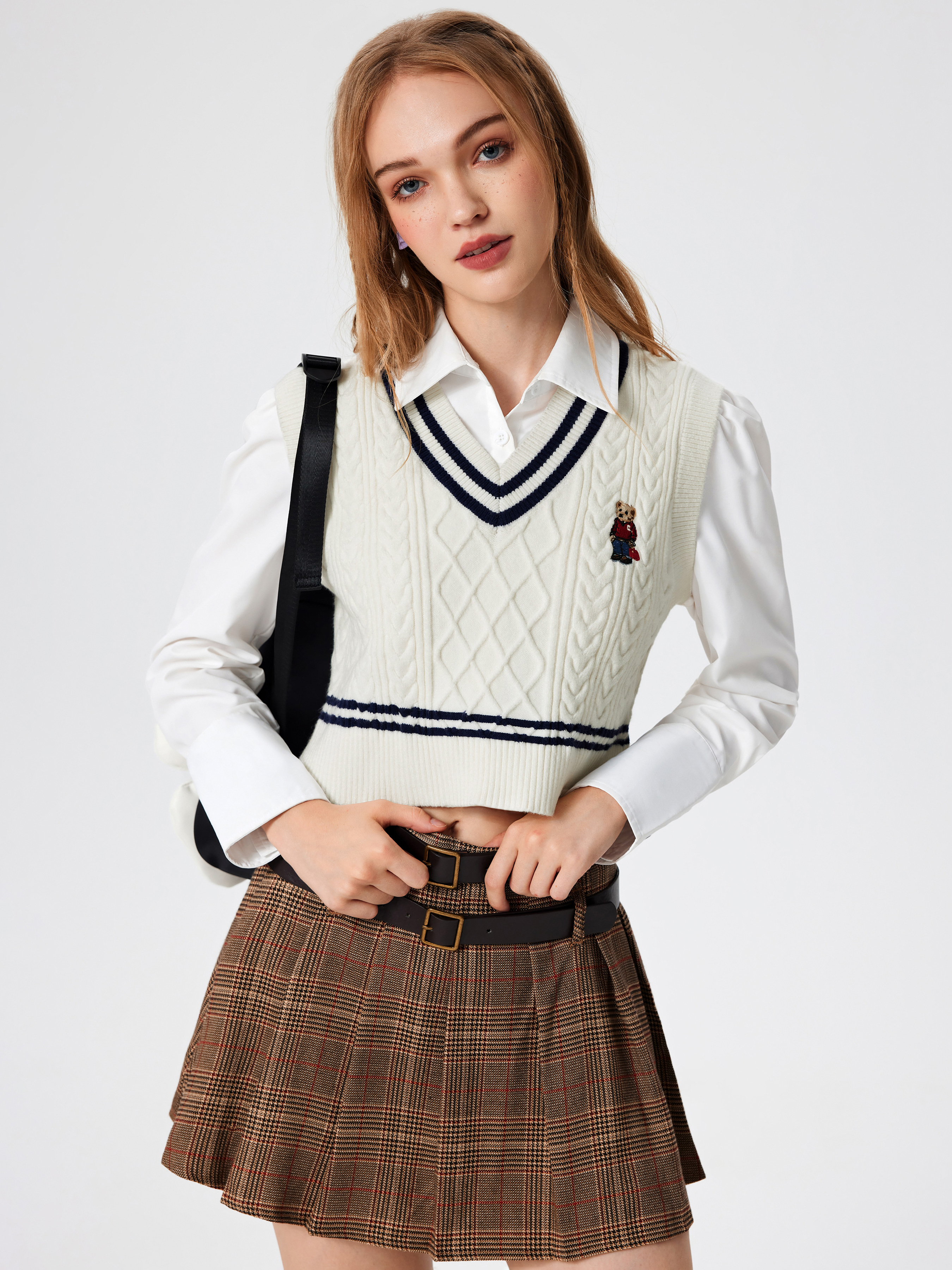 ＜Bookworm’s knit vest ＞HEAP underwear Bookworm's knit vest – HEAP