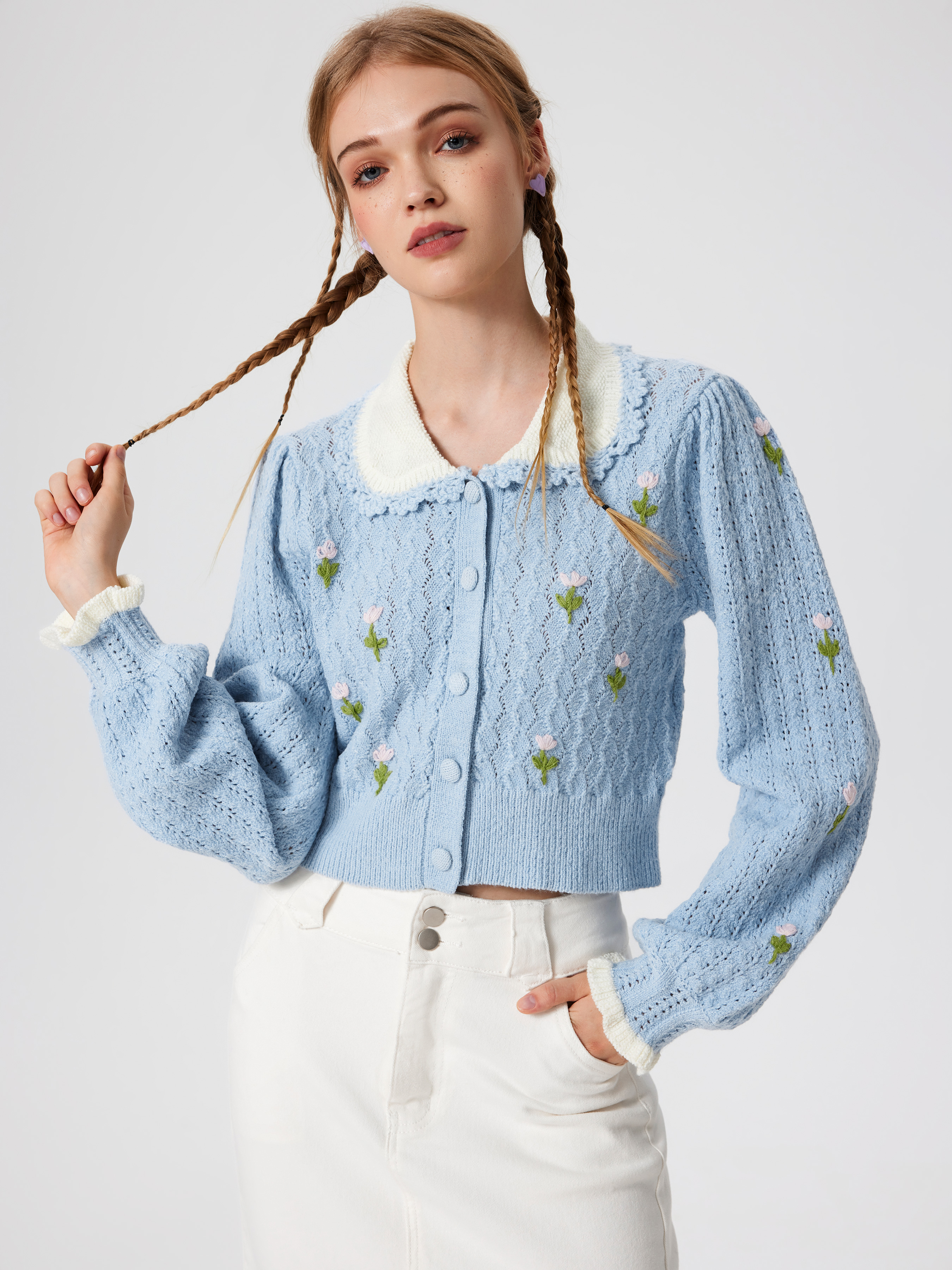 DAIRIKU 417 edifice別注 flower cardigan DAIRIKU 417 edifice別注 flower cardigan DAIRIKU / ダイリク