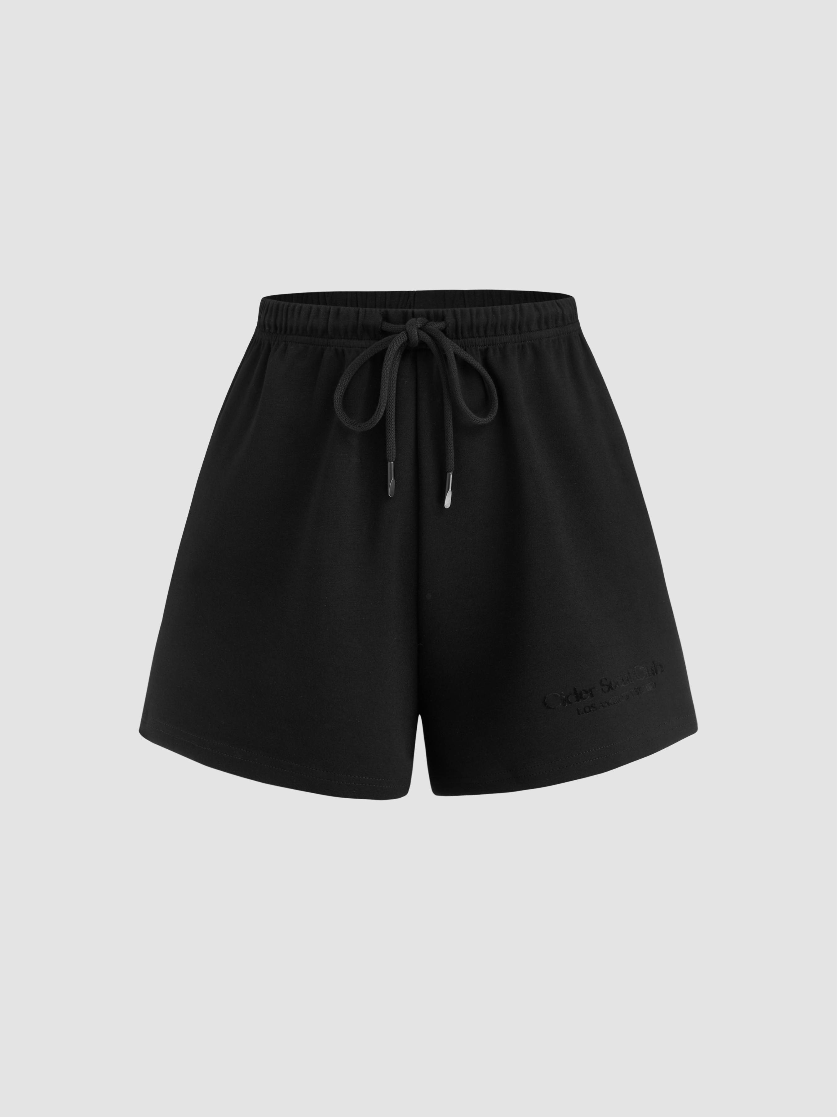 Cider Social Club Drawstring Shorts - Cider