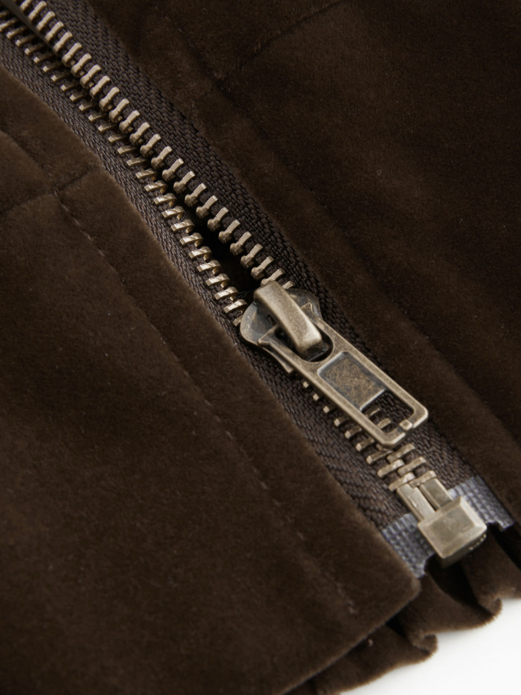  Samt Solid Reißverschluss Kapuzenjacke