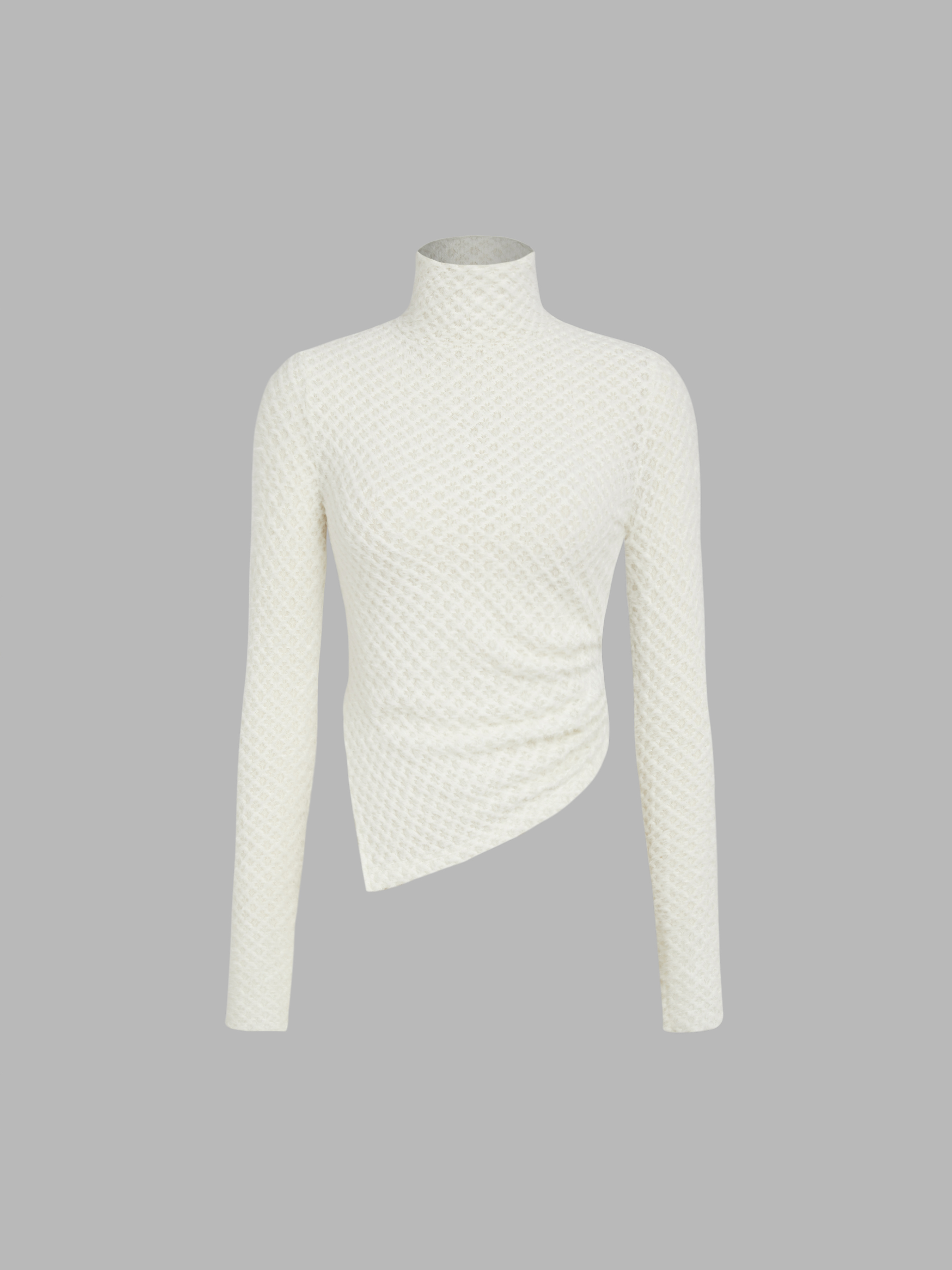 Top pizzo maniche on sale lunghe