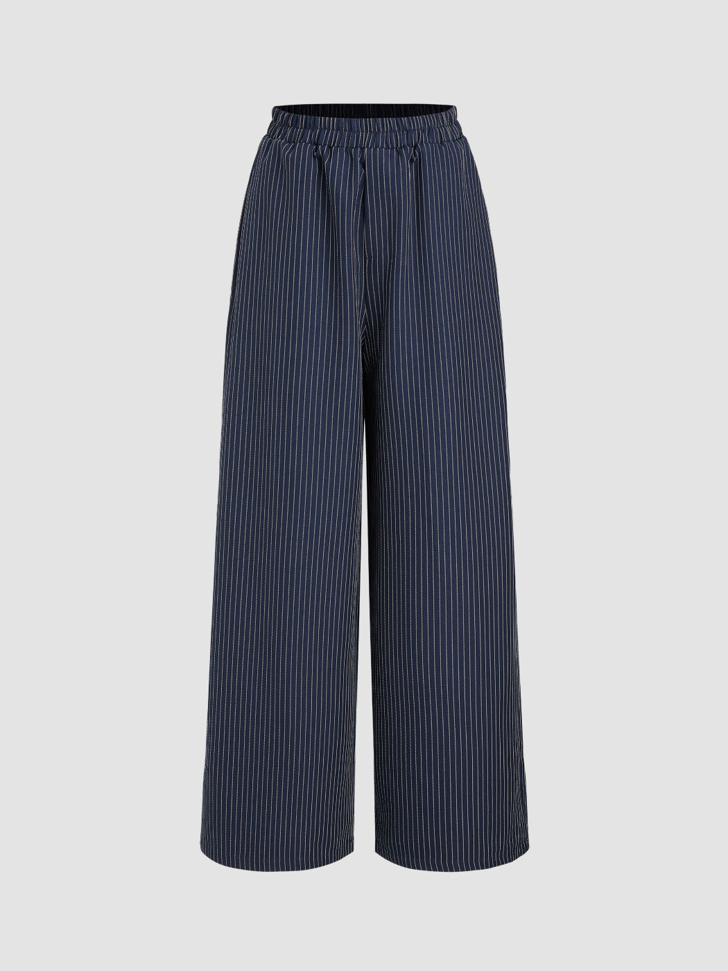  Mittelhohe Gestreifte Taschenhose