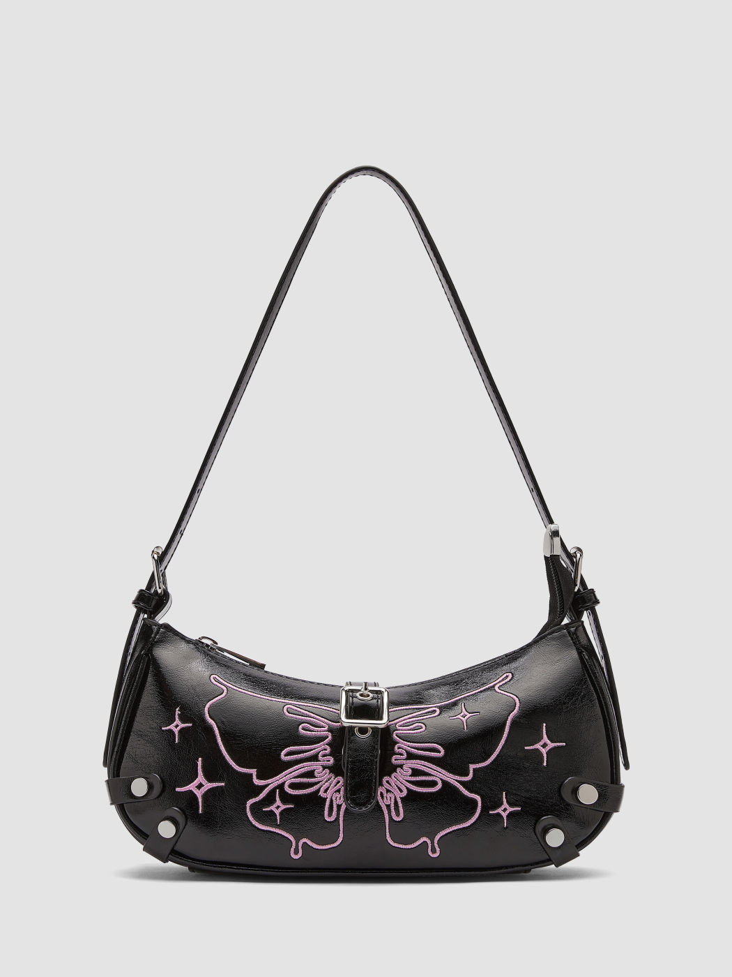  Bolso de Hombro de Tela de Mariposa