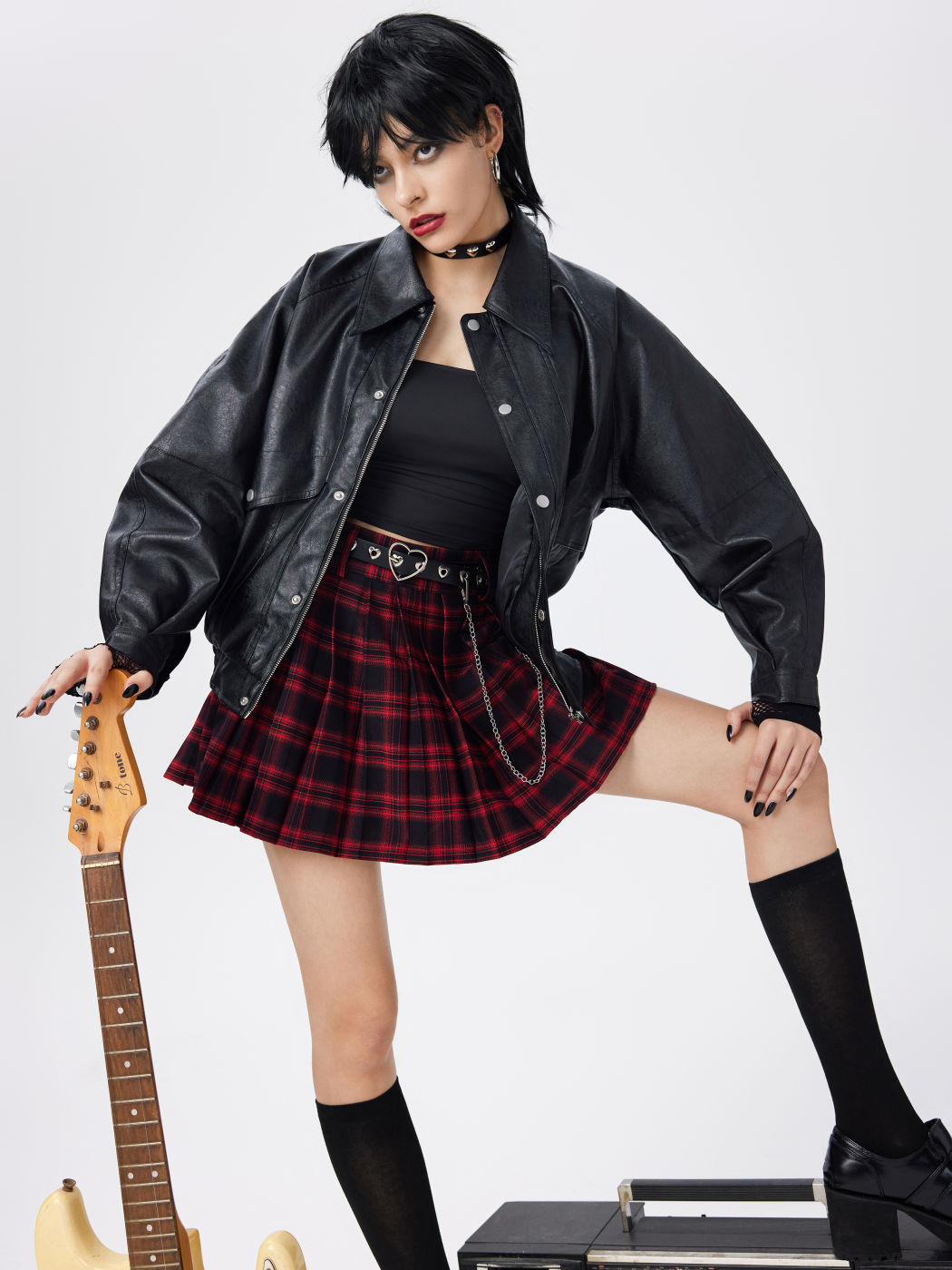 Strapfloses, geruchertes Crop Top