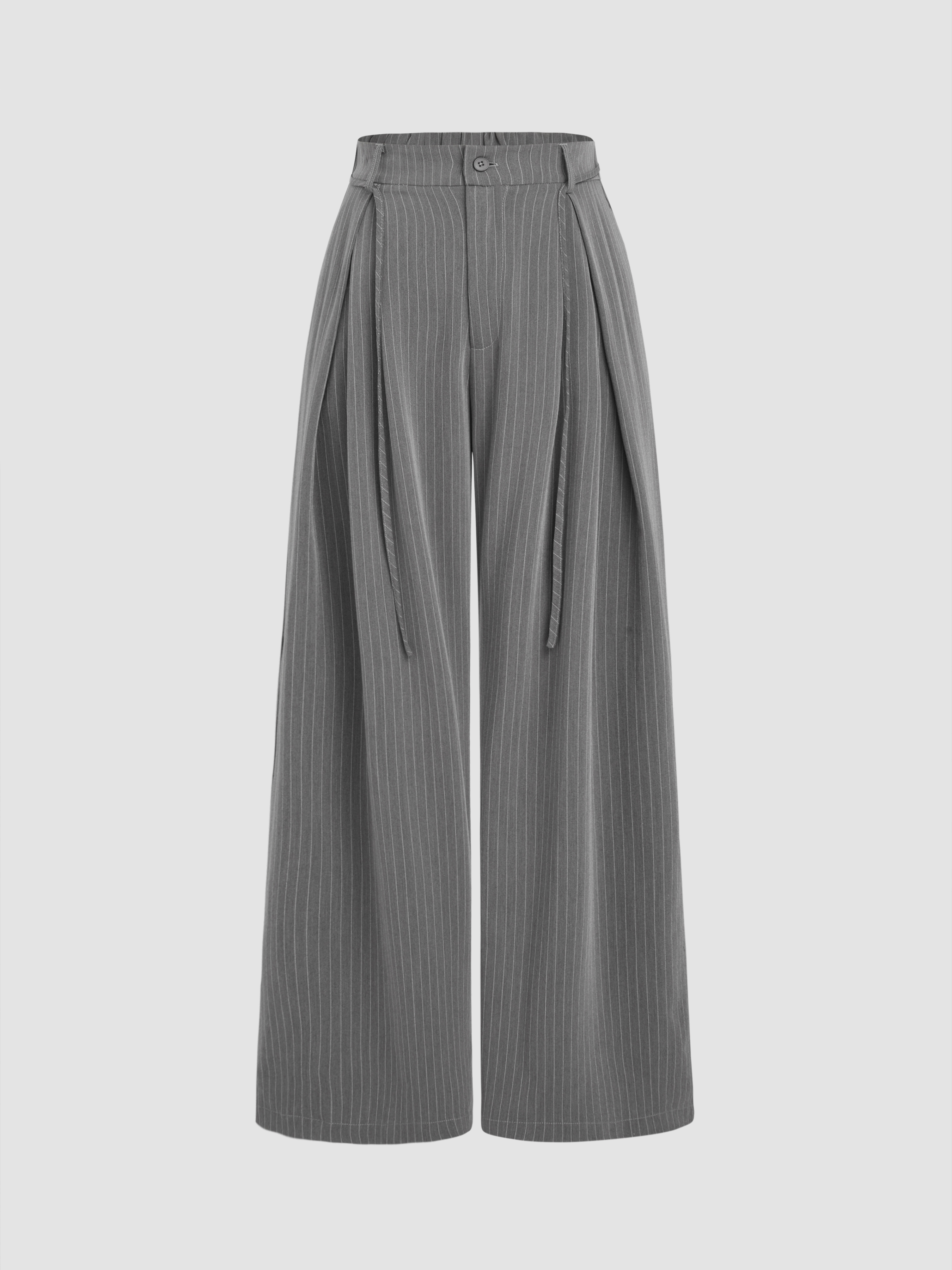 Victoria Beckham Ladies Black High-waist Pleated Trousers | eBay