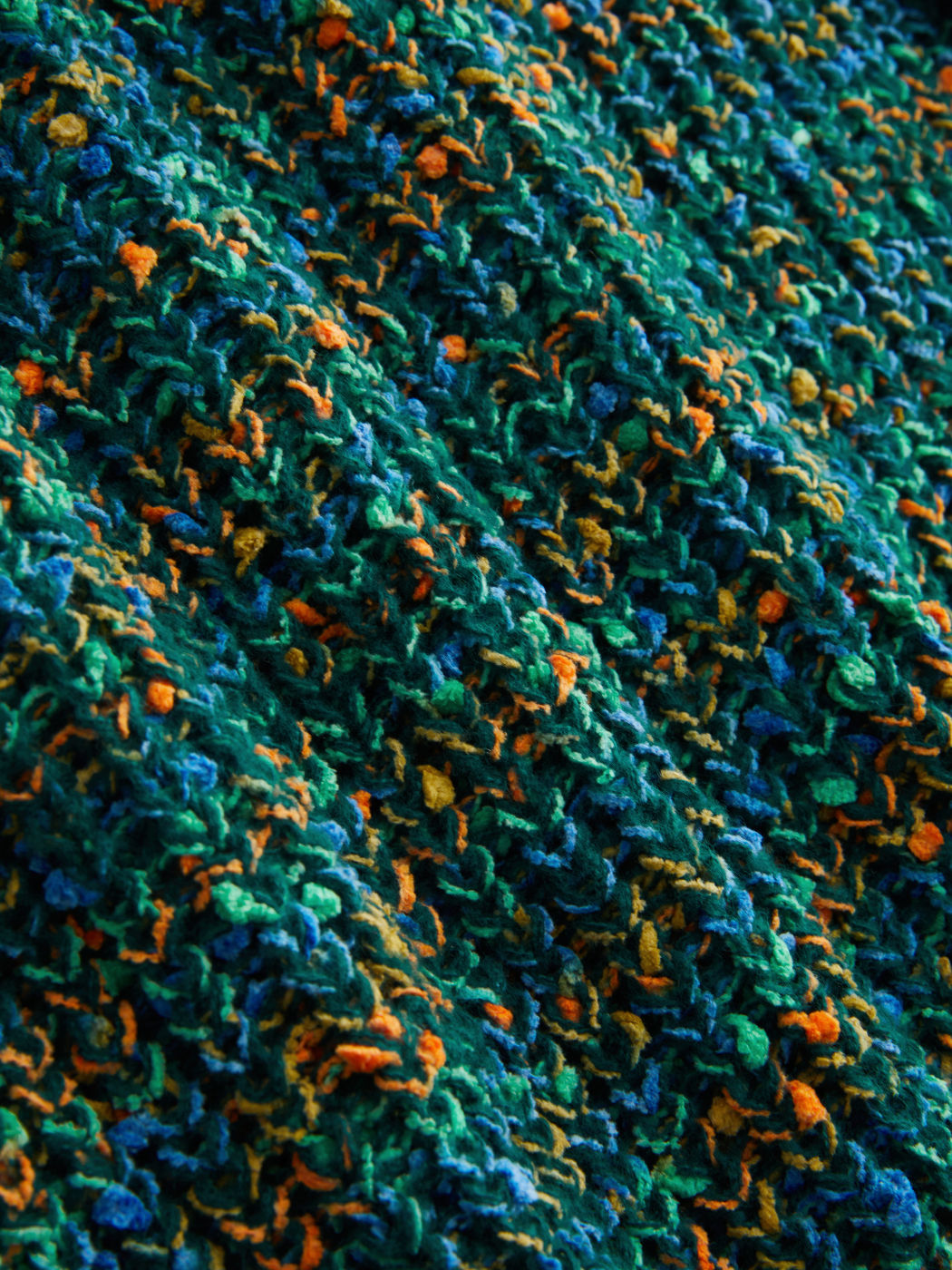 Cardigan colorato a maglia con scollo a V Curve & Plus