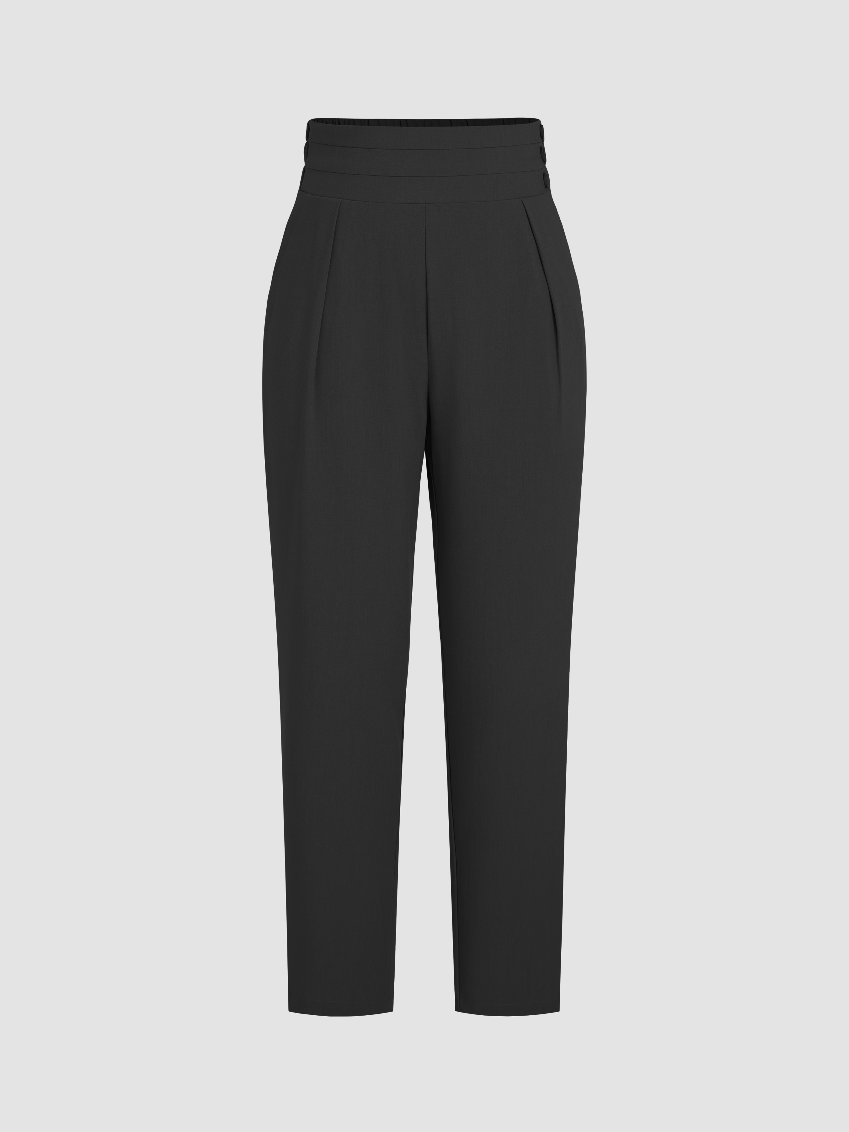 Pull-on trousers - Black - Ladies | H&M IN