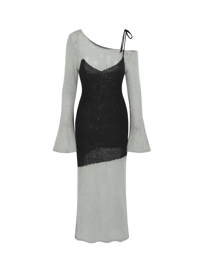 rib long sleeve turtleneck sweater dress The Softest Rib Turtleneck Dress