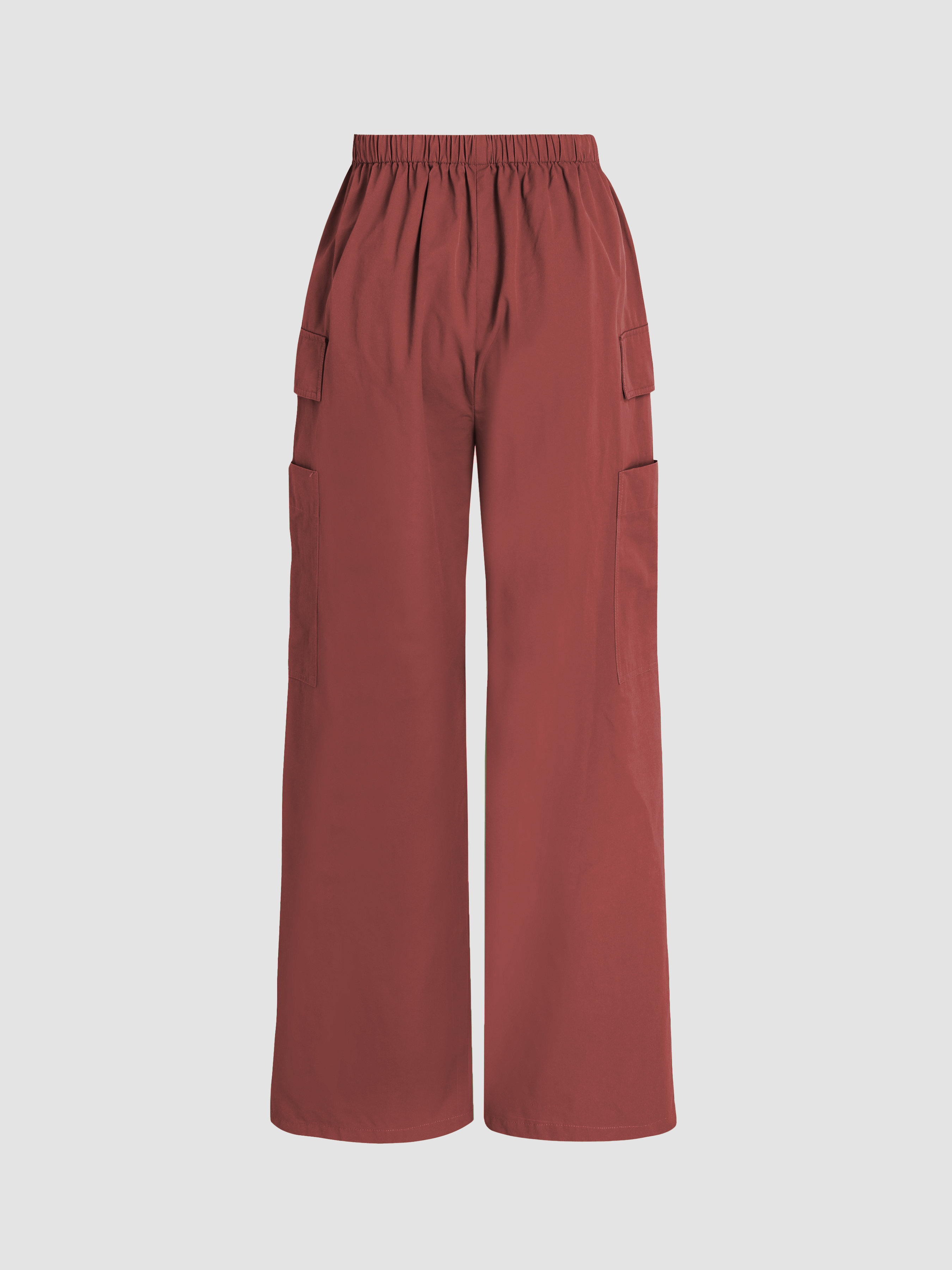 【DISCERNMENT】Basic Wide Pocket String Cargo pt Amazon.com: CIDER Women's High Waisted Cargo Pants with