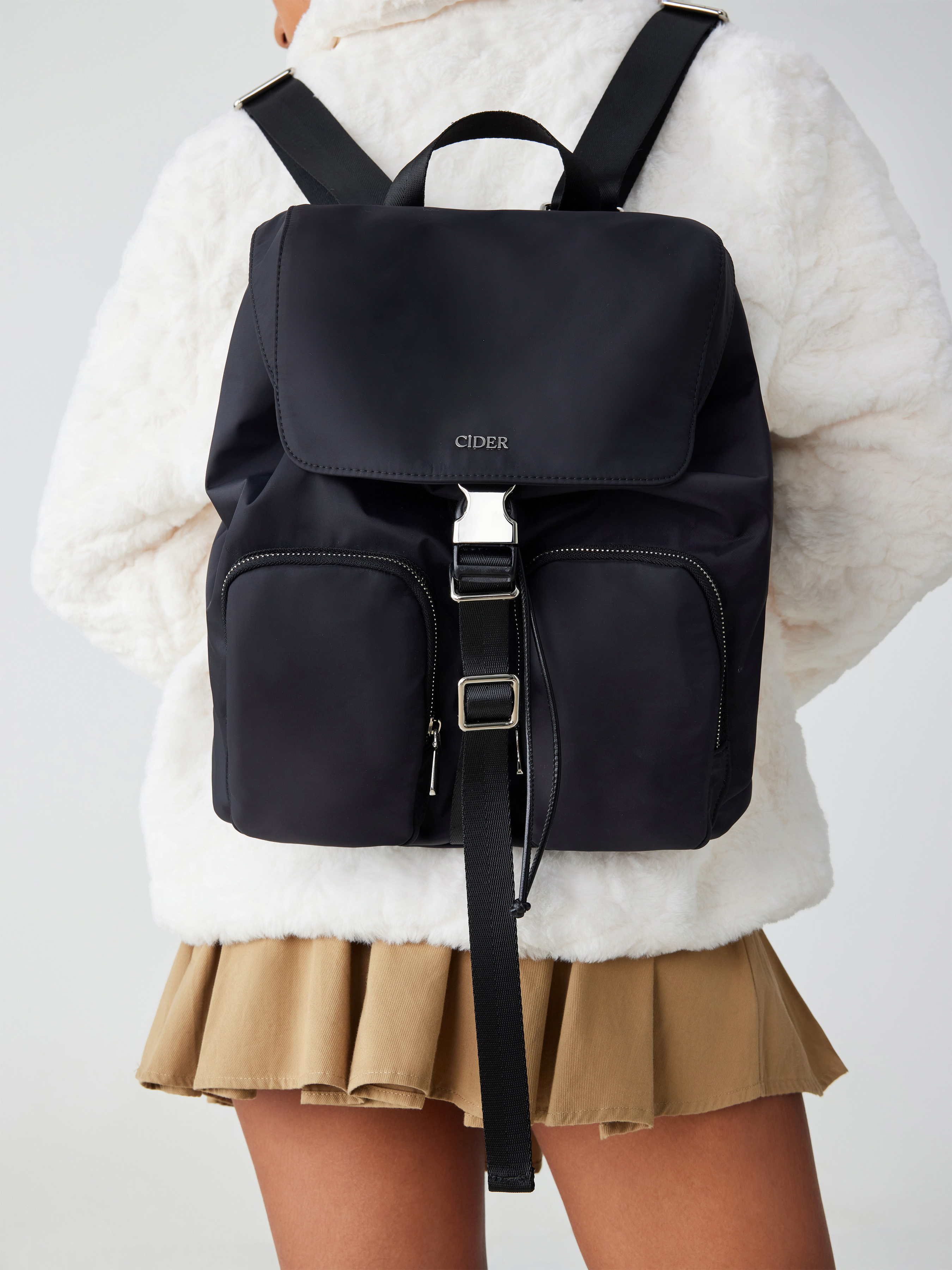 Women Nylon Water Resistant Backpack Purse Convertible Large Ladies  Designer Rucksack Travel Shoulder Bags Handbag Wristlet, Grey : Amazon.in:  Fashion