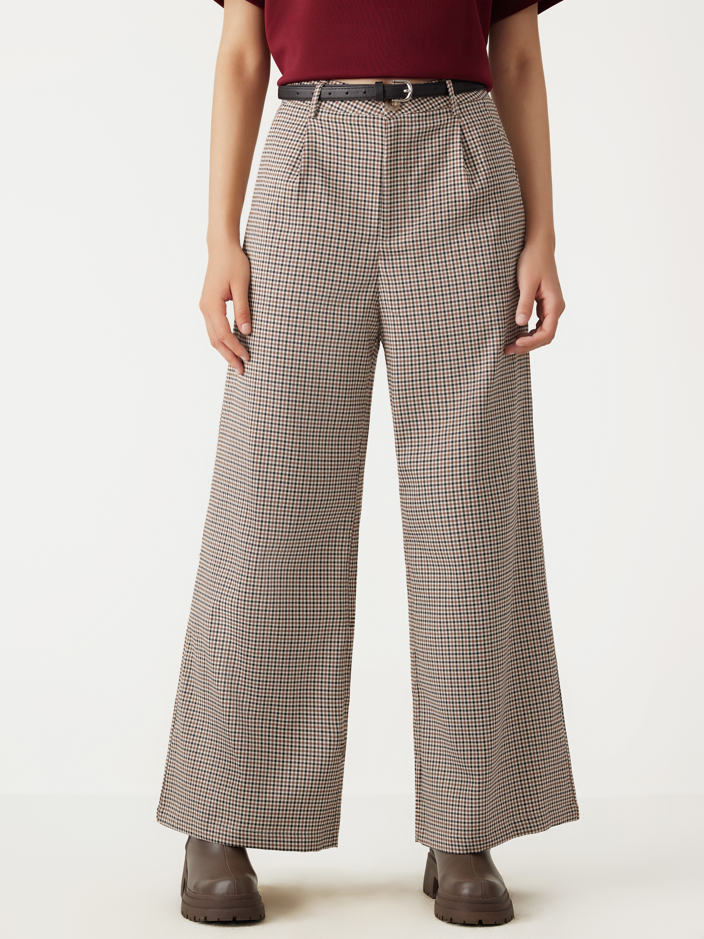 パンツ ANDWANG  Frill belt mini pants andwang Frill belt mini pants
