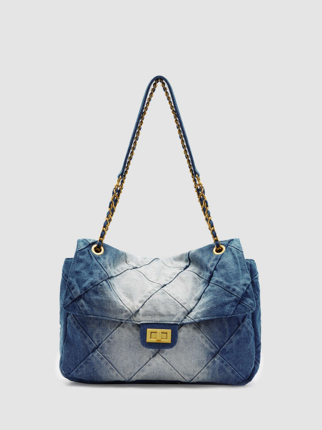 Denim Crossbody Bag For Daily Casual Date Coffee Shop Work