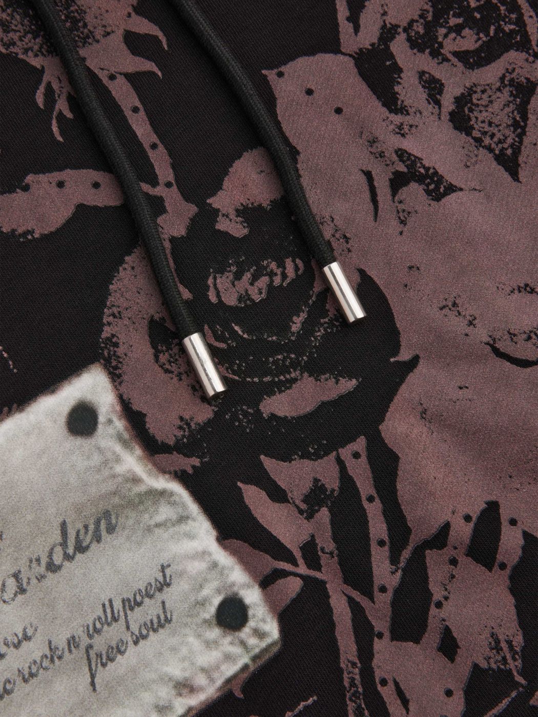 Rosen Grafik Hoodie