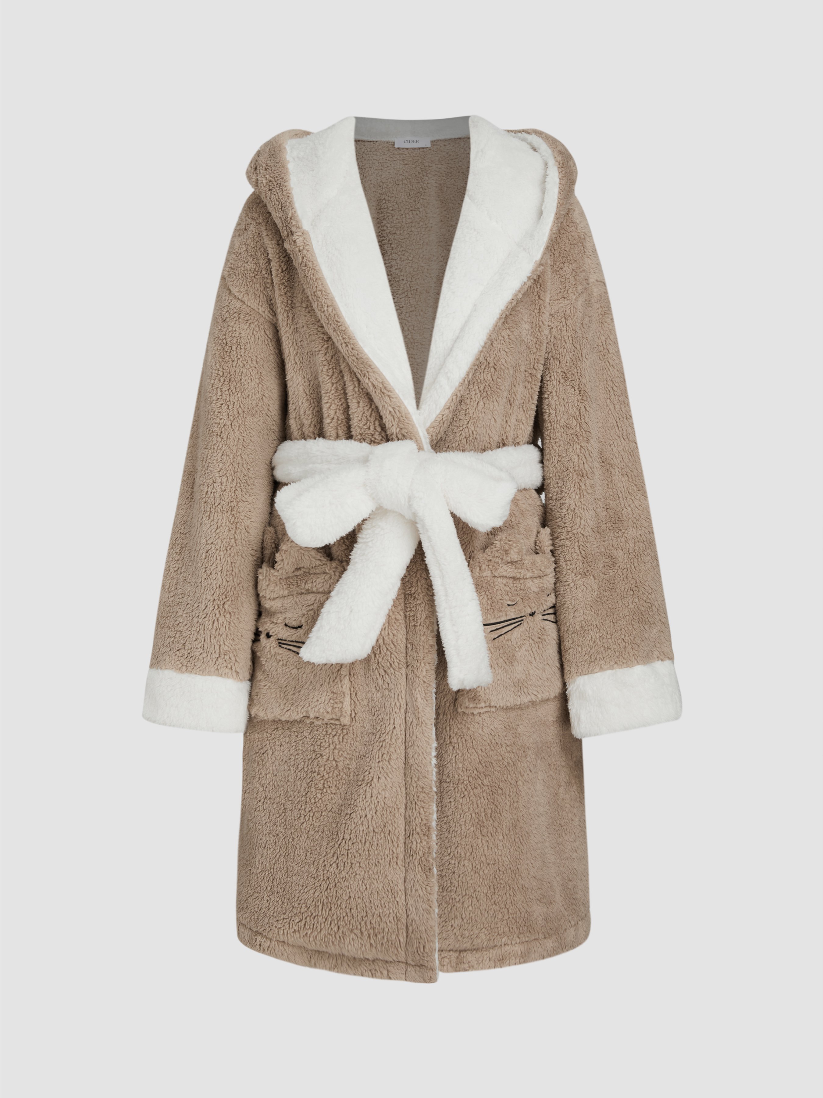 Fleece Belted Robe