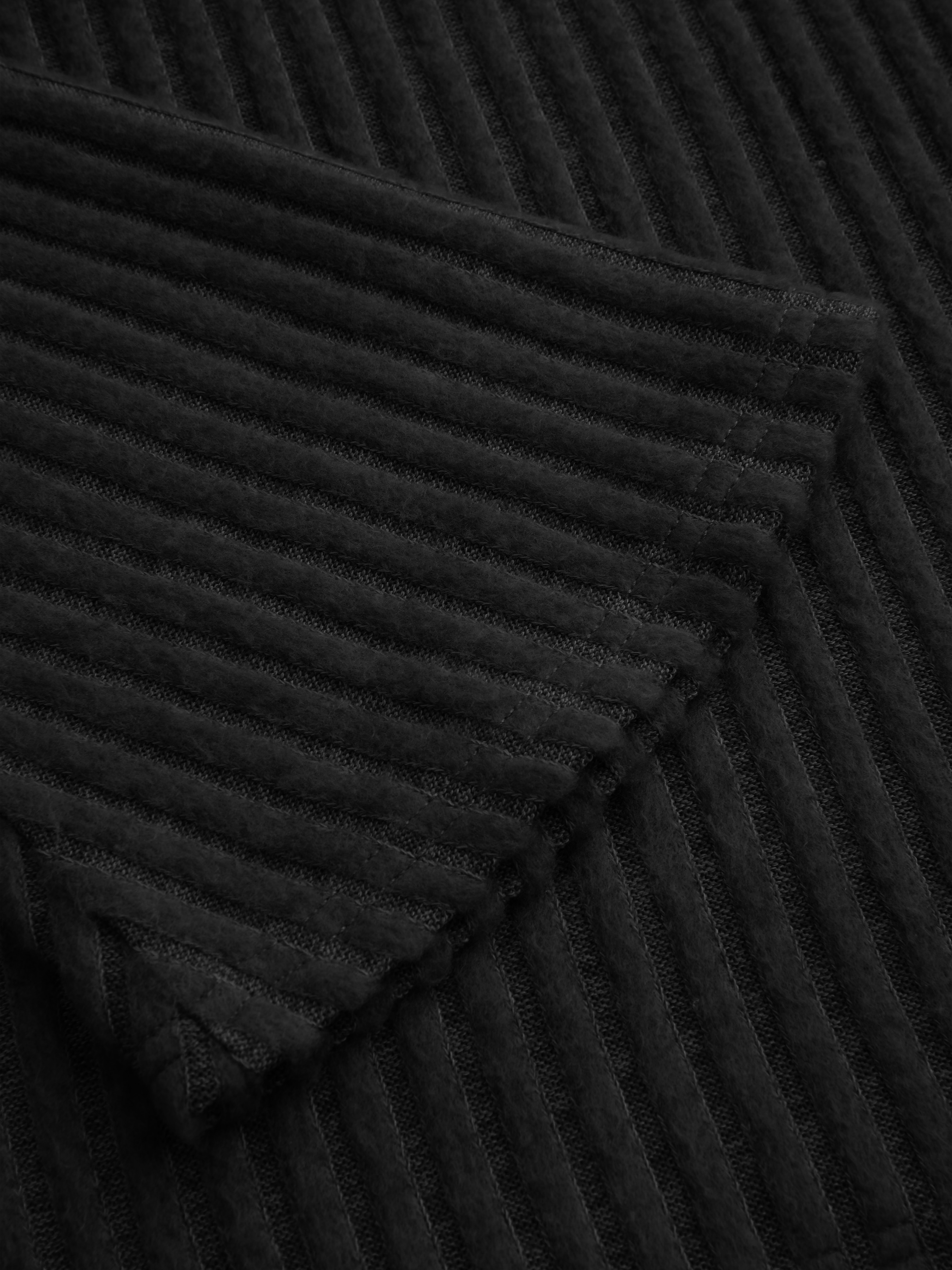 Off-shoulder Solid Long Sleeve Top