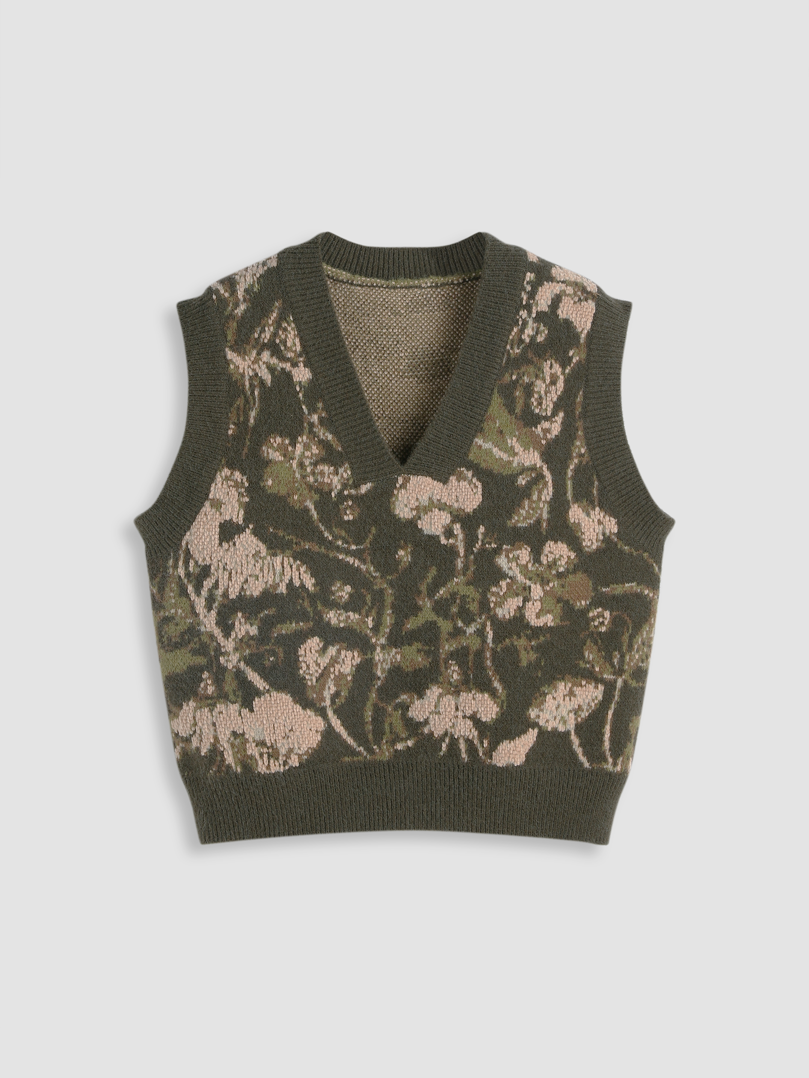 Floral vest cheap