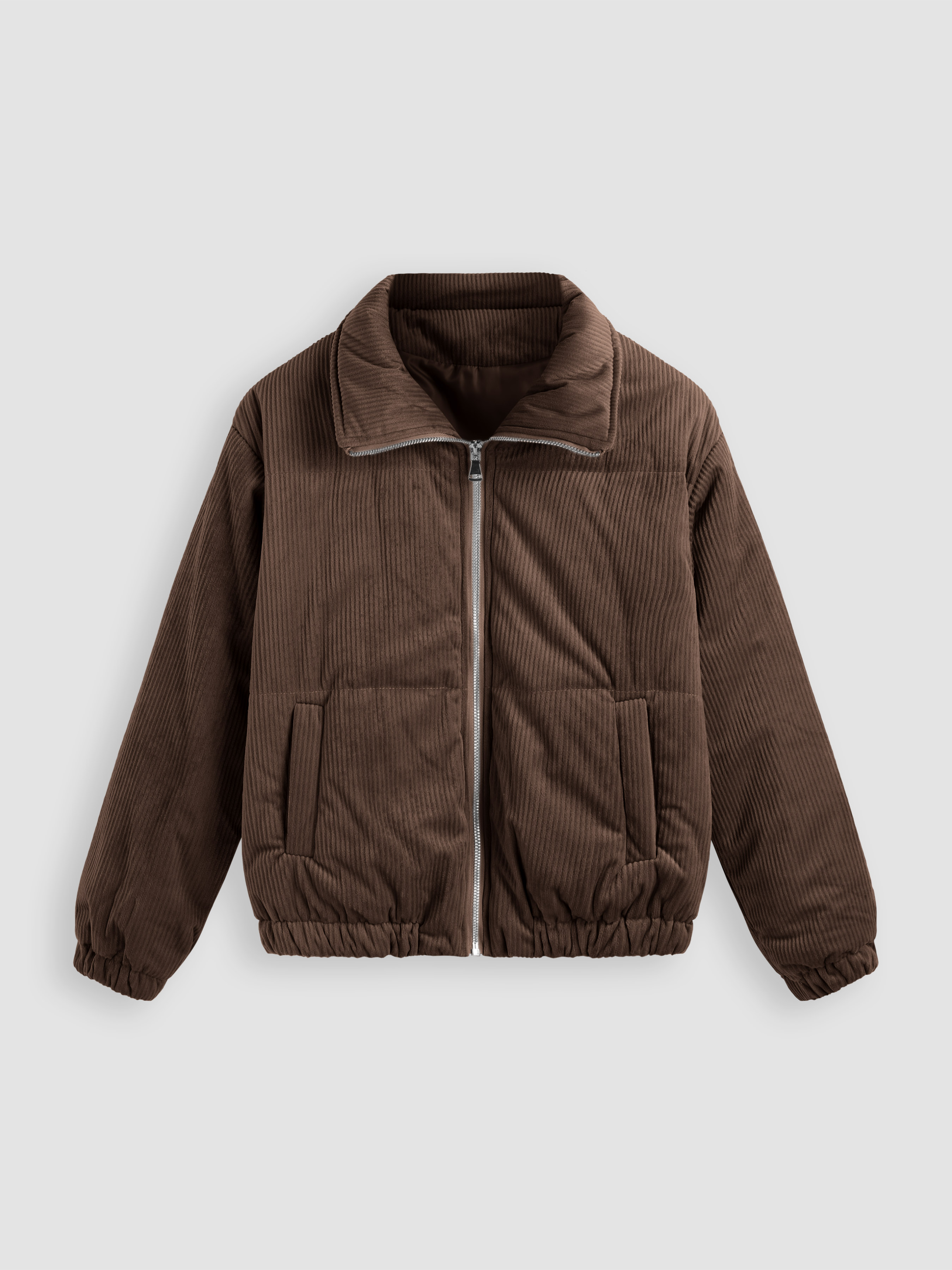 Chunky corduroy puffer outlet jacket