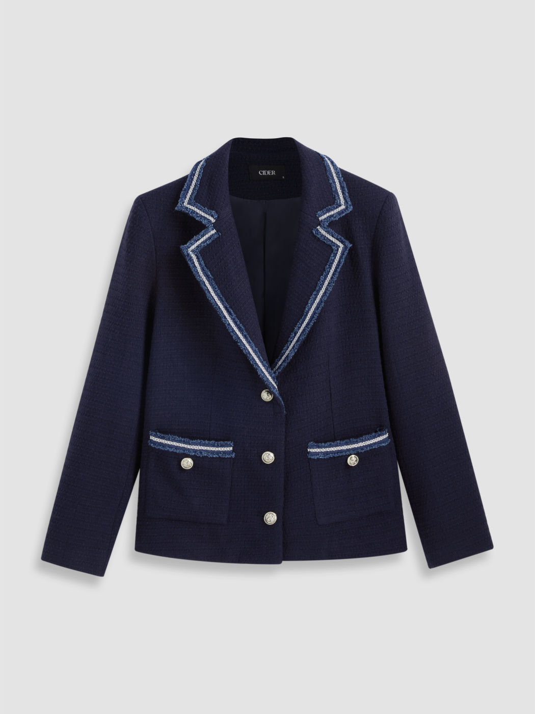  Kragen Solide Knopf Trenchcoat