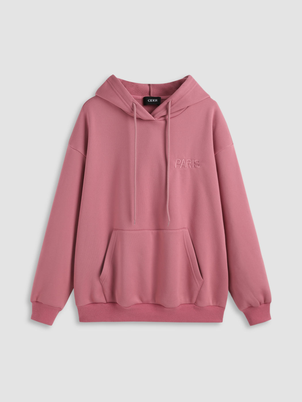 PARIS Terry Drawstring Hoodie