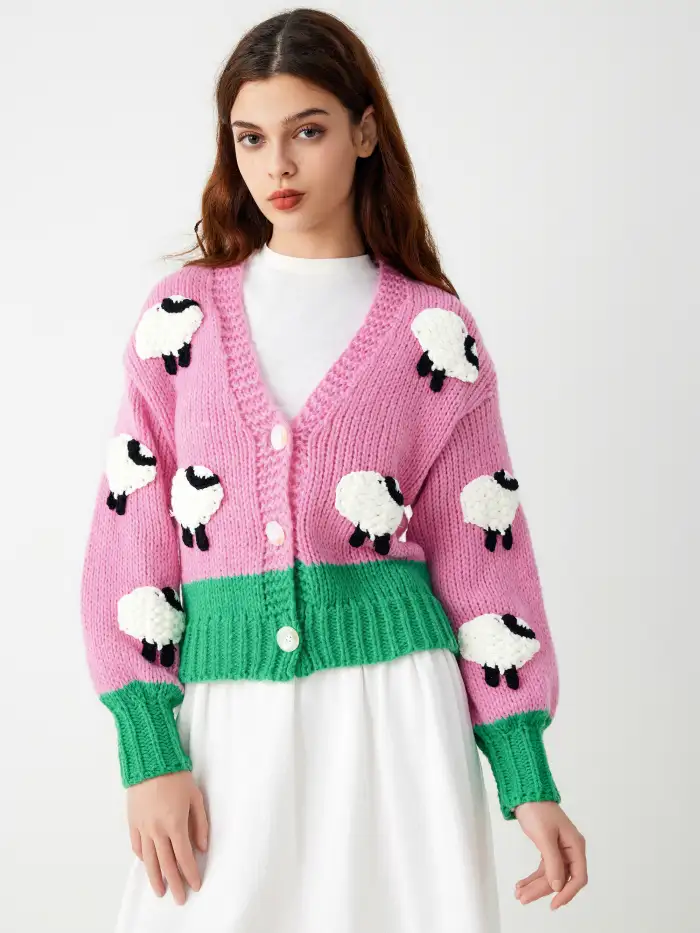 Willow & Root Eyelash Duster Cardigan Sweater