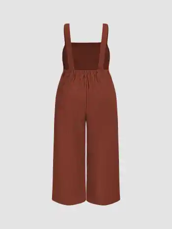 Tuta con tasche in velluto a coste Curve & More