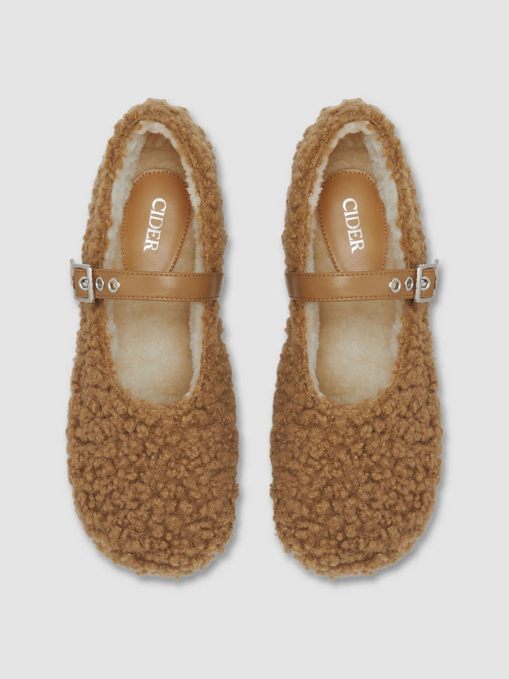 Scarpe Ballerine Con Pelo Ballerine Vernice Rossa Con Pelliccia