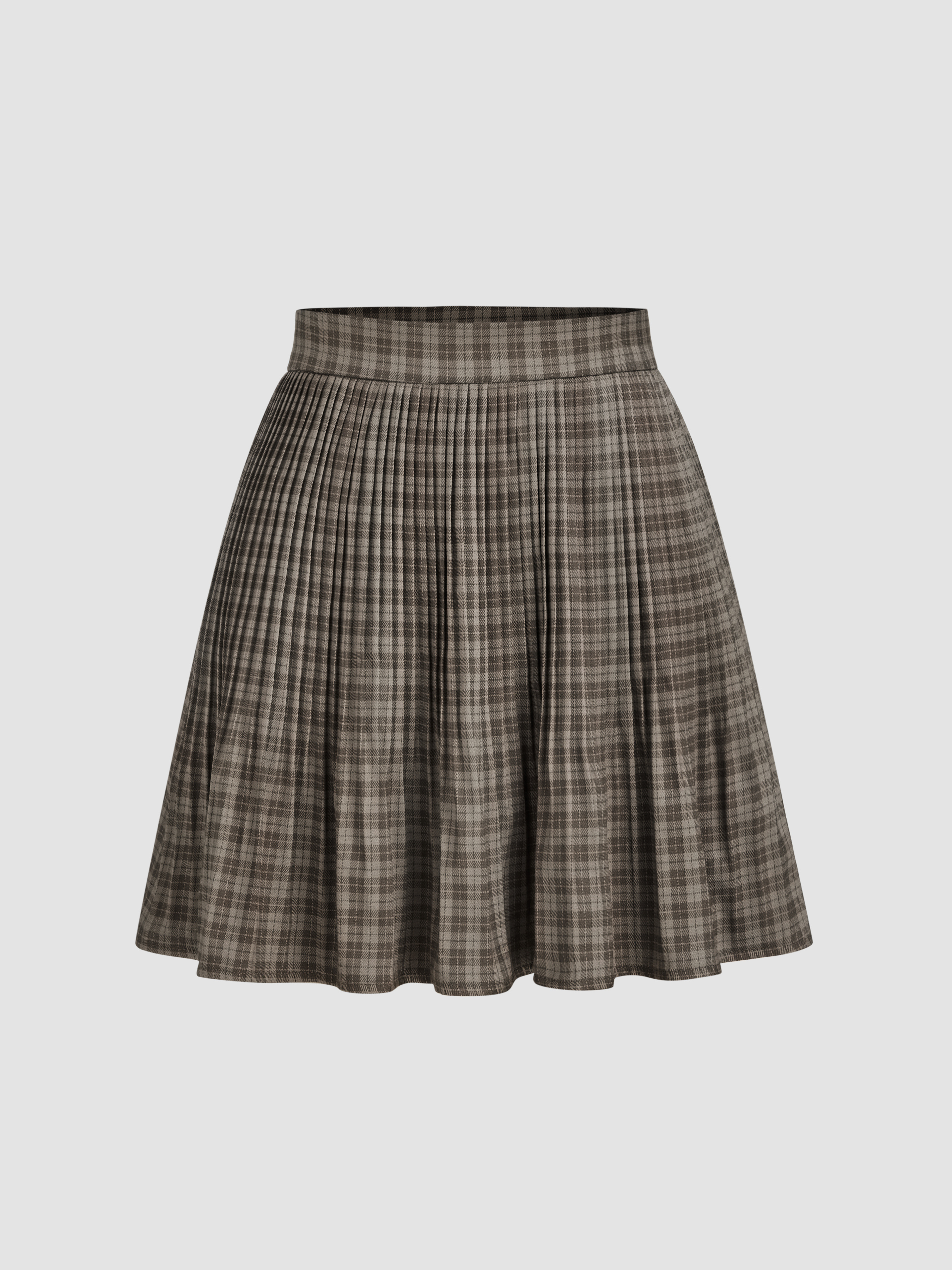 Pleated plaid mini skirt costco sale