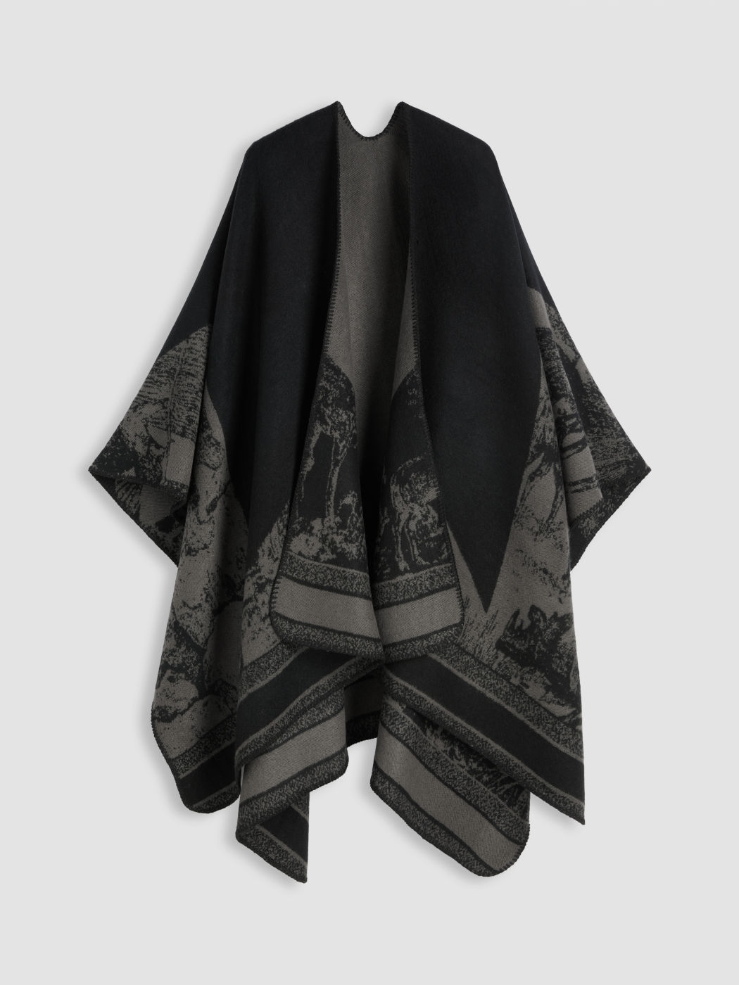 Winter Warm Bedruckter Schal