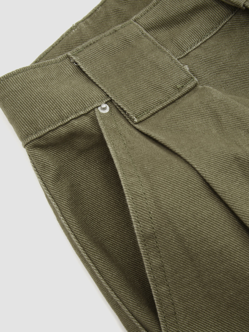 High Waist Solid Pleated Tapered Jeans For Daily Casual School