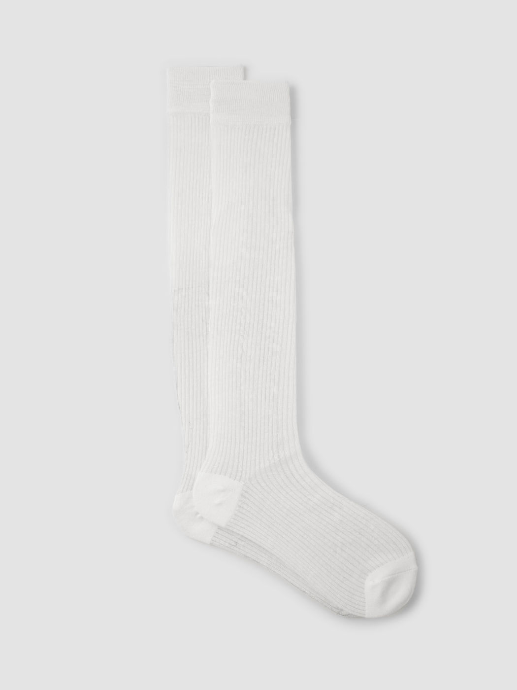 Solid Loose Crew Socks