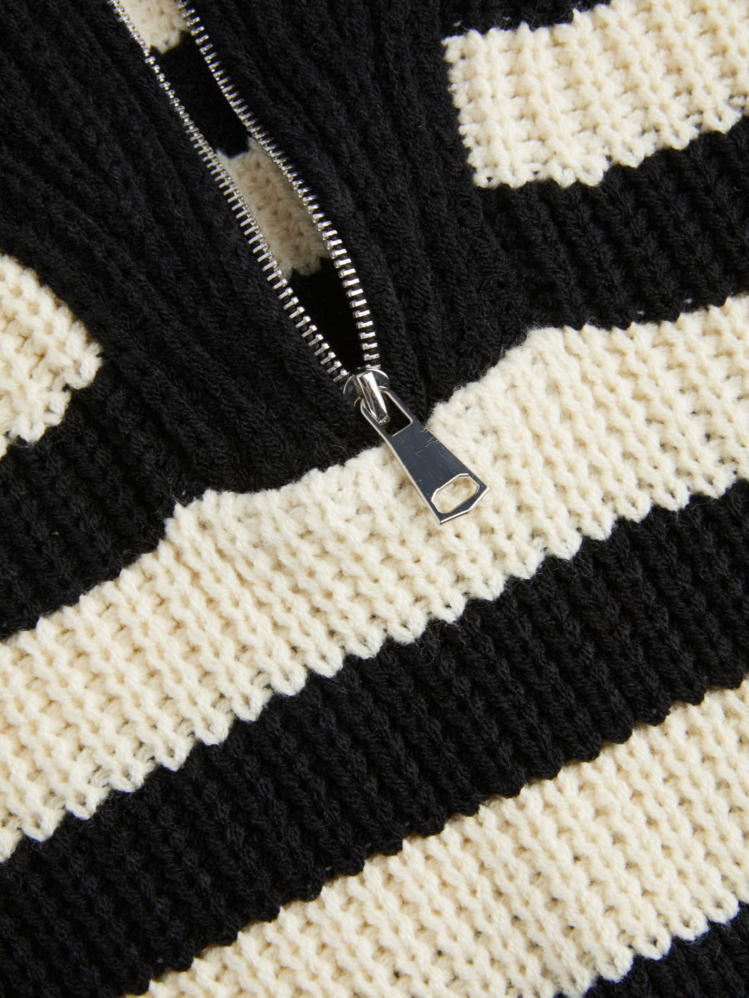 Striped Collar Top main image 1
