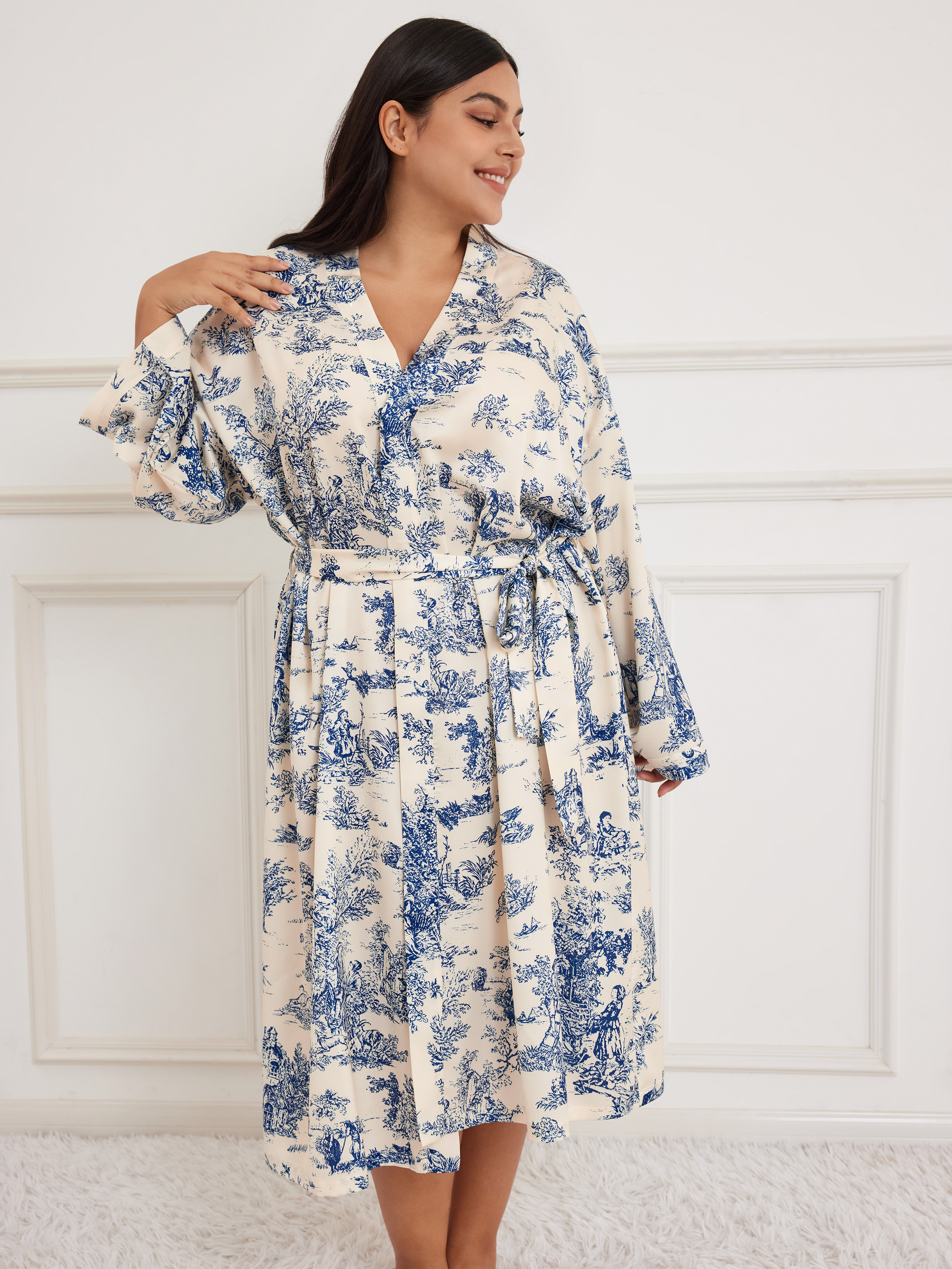 Toile de jouy outlet robe