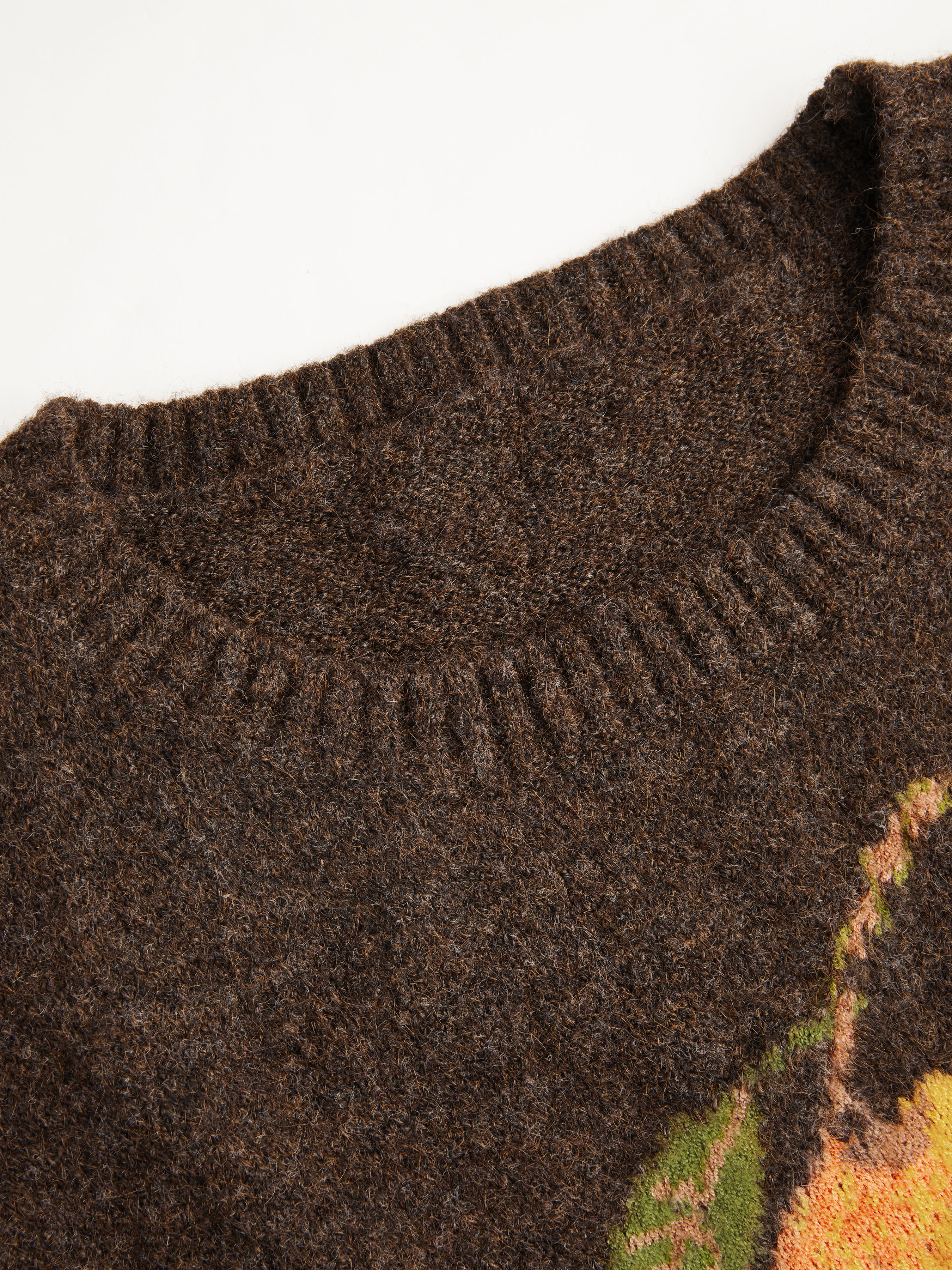 Daily Ritual Cropped Knitted Vest - Cider