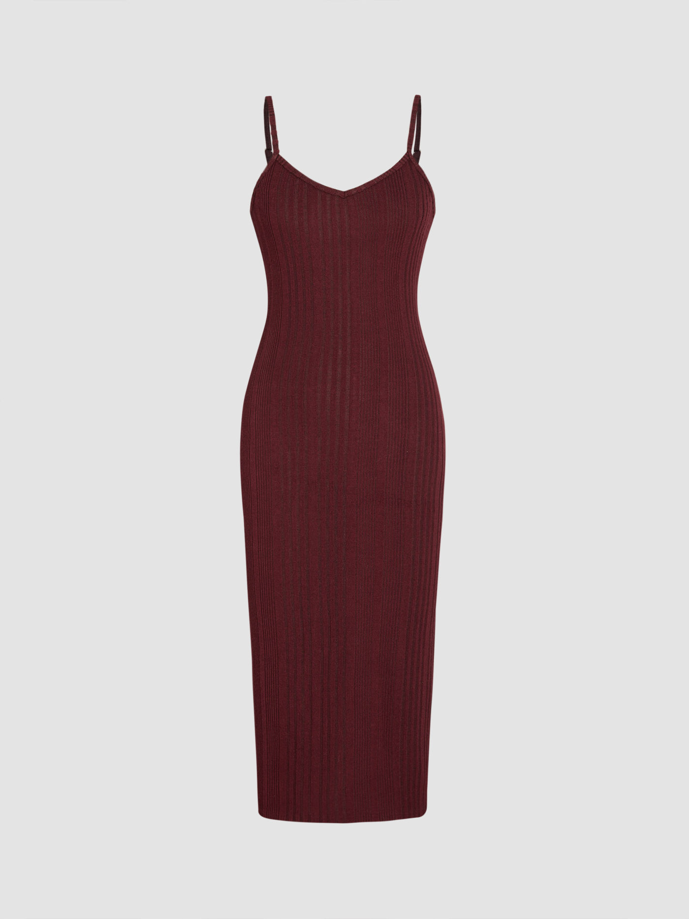 Rib Sweetheart Solid Maxi Dress & Long Sleeve Shrug