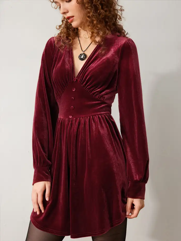 slim fit dress slacks V Neck Red Lace Prom Dresses, Red Lace Formal Graduation Dresses