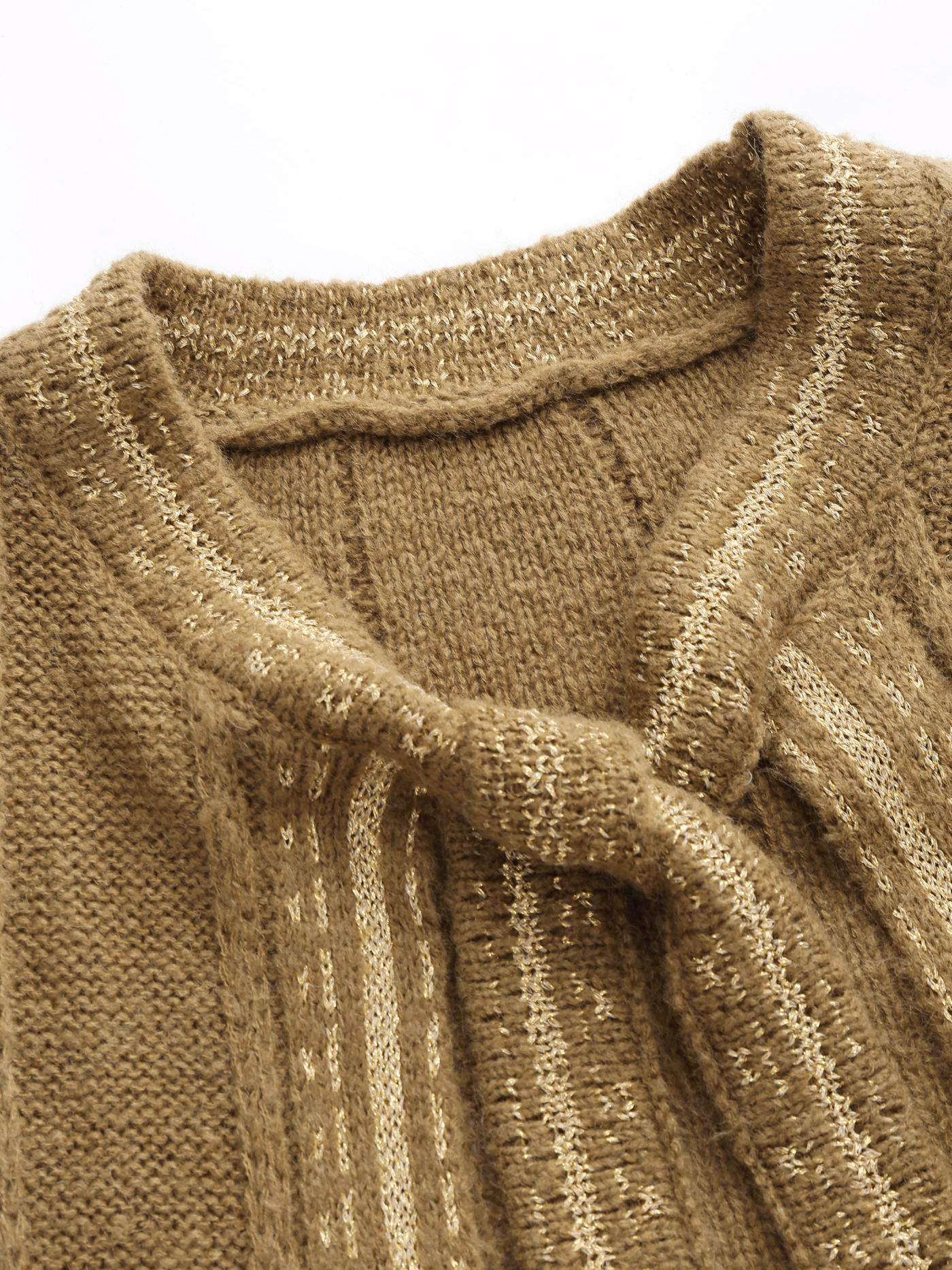 Wool-blend V-neck Bowknot Knitted Cardigan