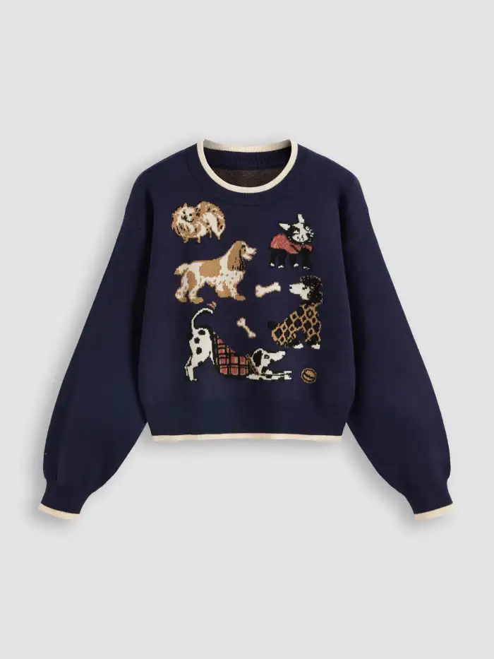 PUPPY PATTERN TAPESTRY