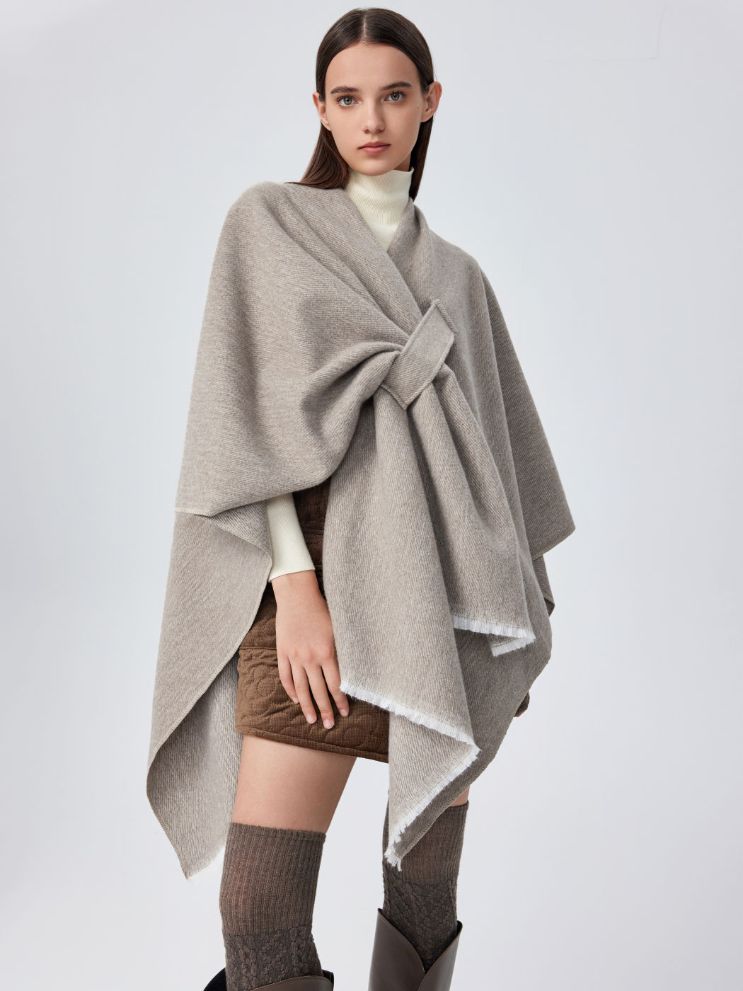 Winterlicher warmer Schal