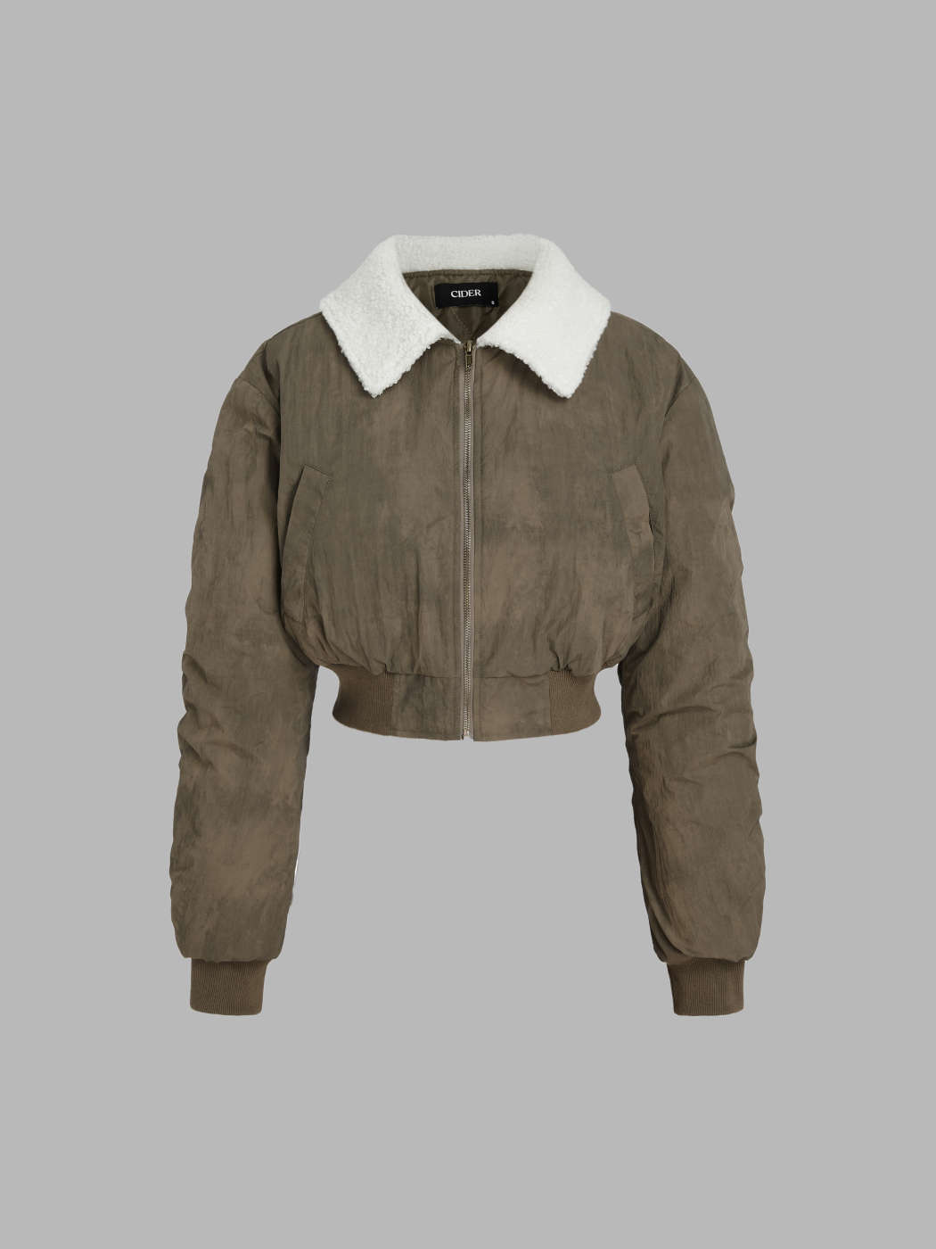 Blouson Brandy Jacke Grau Sweatpants Brandy Graue Jacke WTAPS