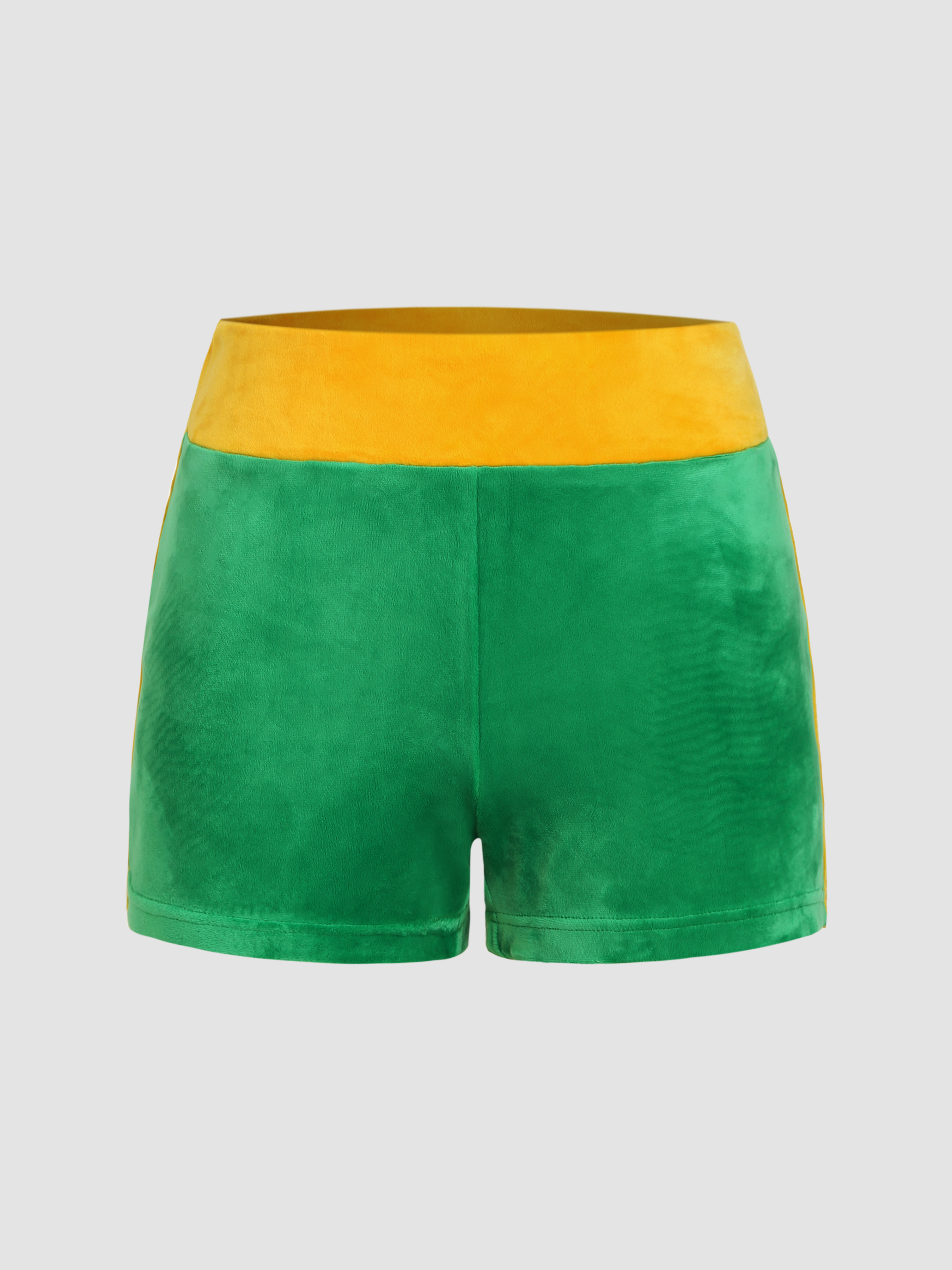 Shorts best sale de terciopelo