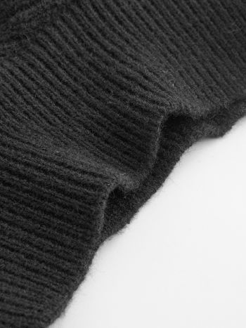 J.NNA Lace Detail Long Sleeve Knit Top