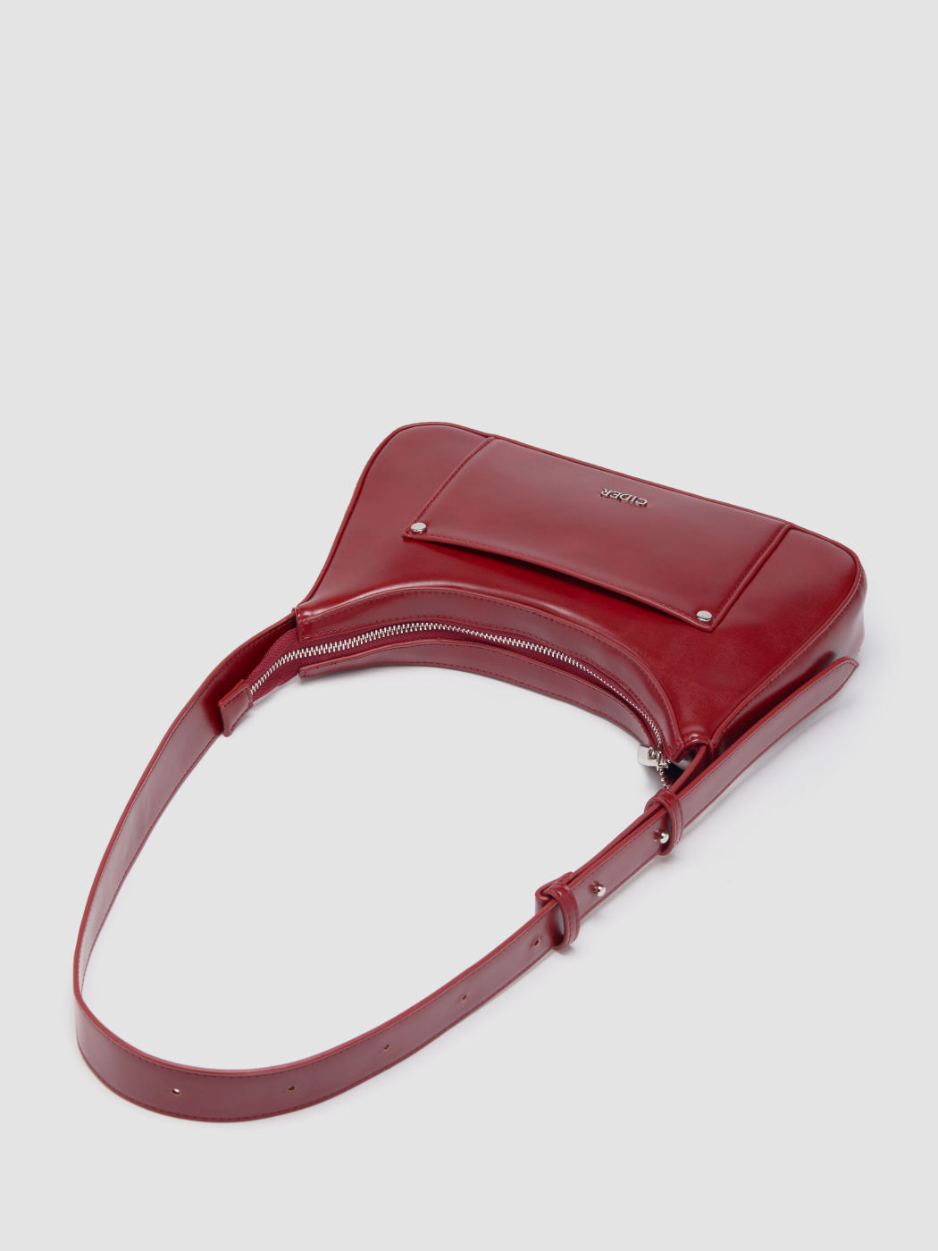 Faux Leather Shoulder Bag