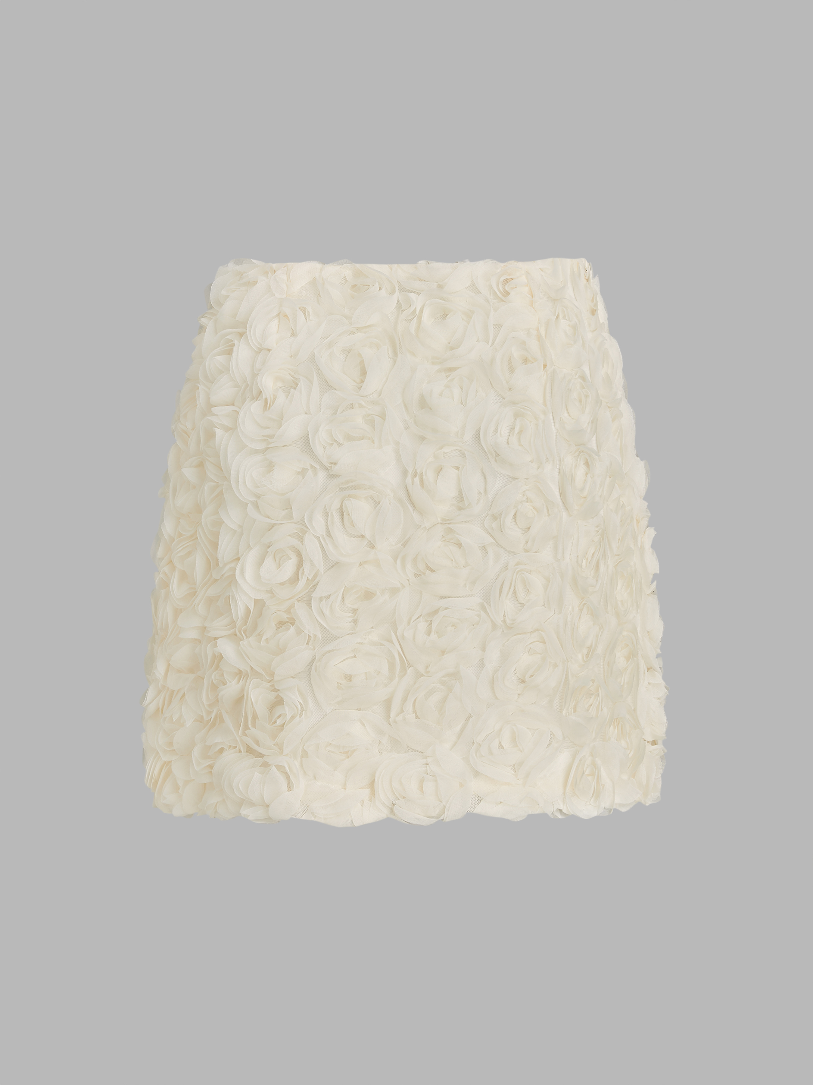レディースウェア DECEMBERMAY Flower garden semitite skirt Witsmile Flowy Skirt Elastic High Waist Midi Skirt Women