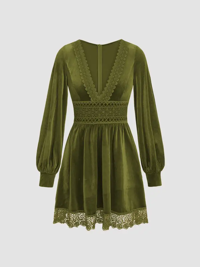Green Dresses - Cider Green Dresses - Cider